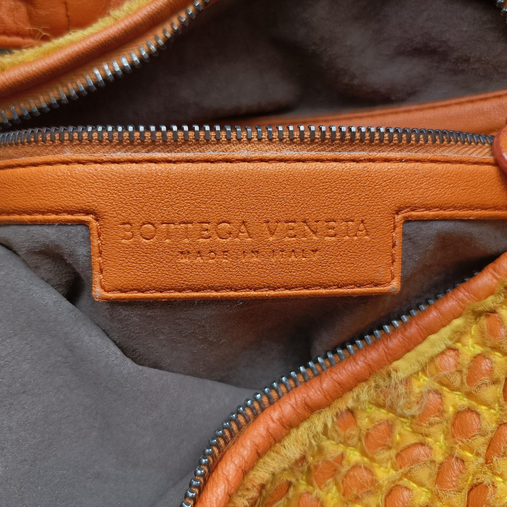 Secondhand Bottega Veneta Veneta Yellow lambskin  handbag | stylenewstar