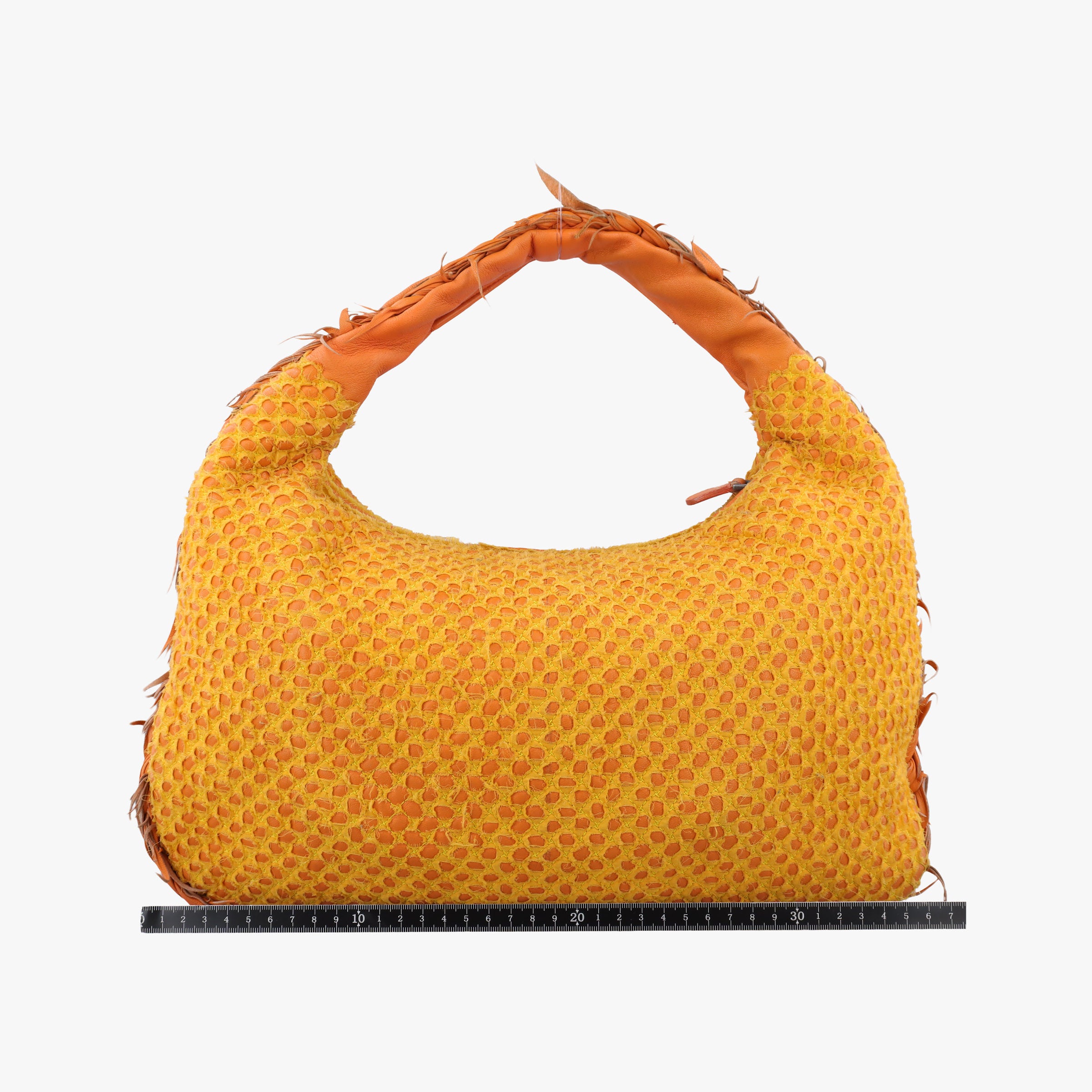 Secondhand Bottega Veneta Veneta Yellow lambskin  handbag | stylenewstar