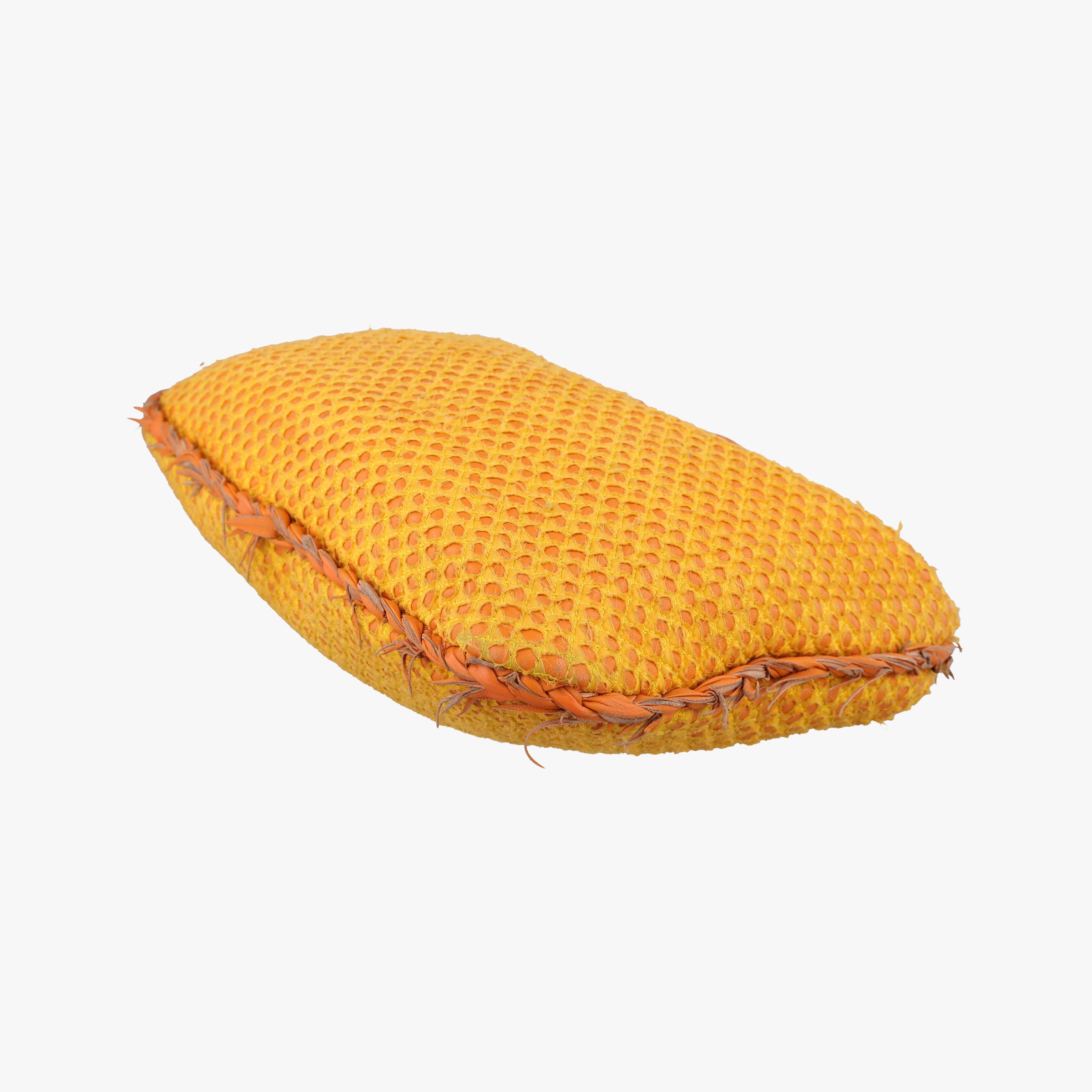 Secondhand Bottega Veneta Veneta Yellow lambskin  handbag | stylenewstar