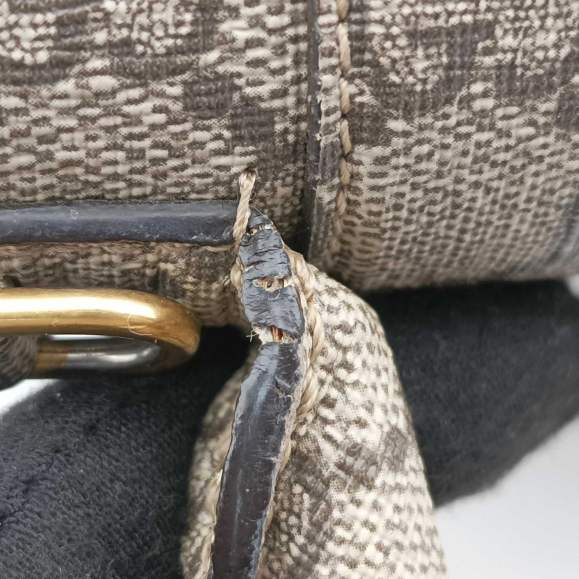 Secondhand Gucci Hourglass Hacker Project Brown PVC coated canvas 681697 shoulderbag | stylenewstar