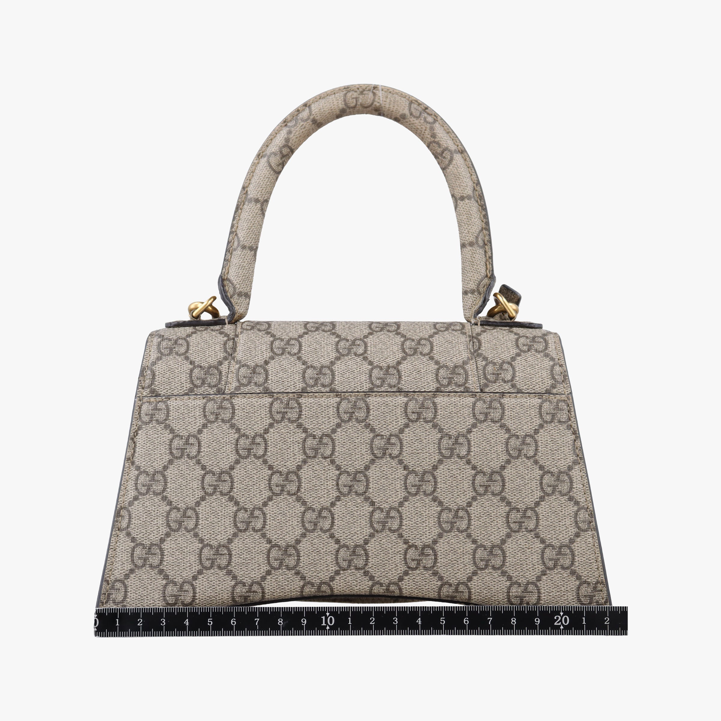 Secondhand Gucci Hourglass Hacker Project Brown PVC coated canvas 681697 shoulderbag | stylenewstar