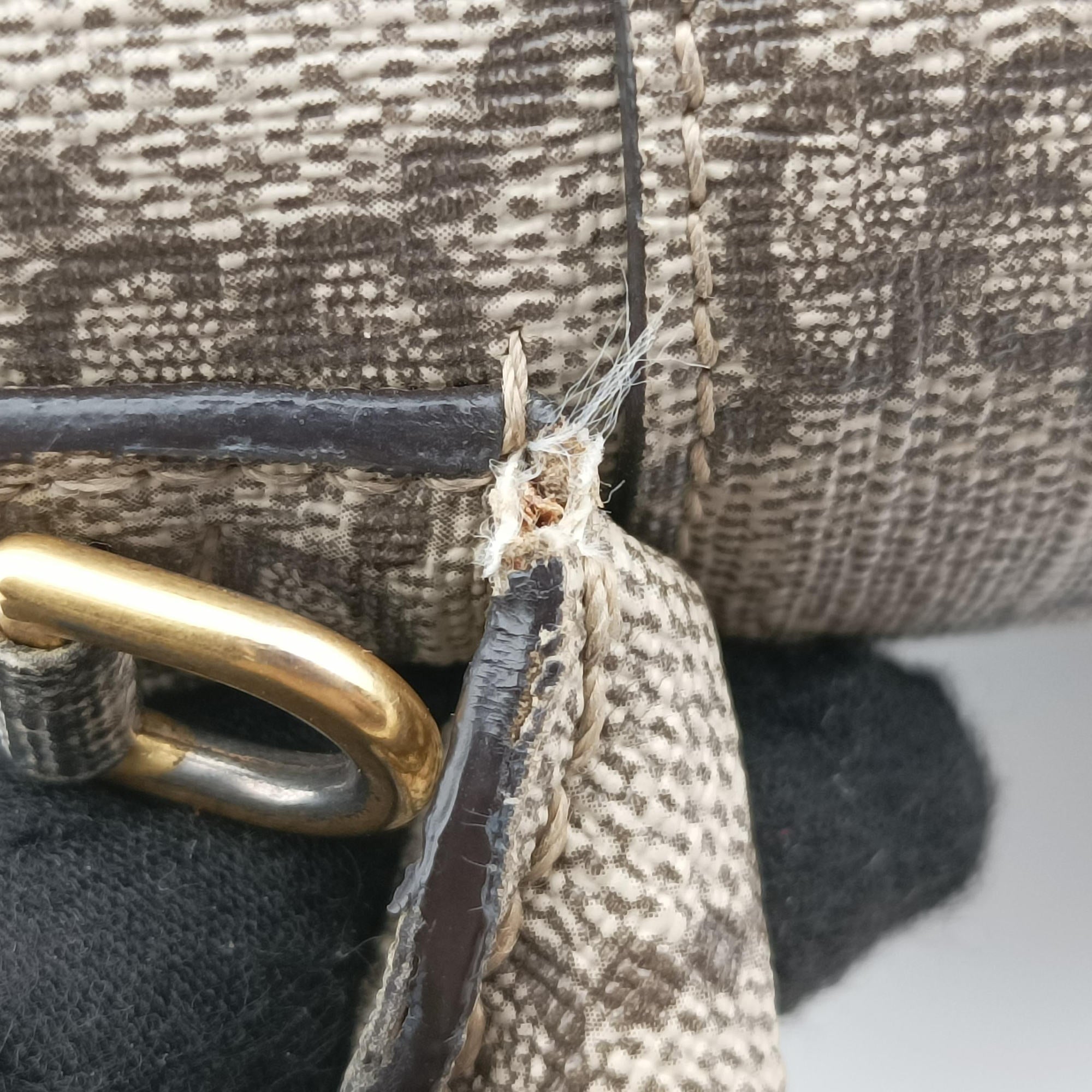 Secondhand Gucci Hourglass Hacker Project Brown PVC coated canvas 681697 shoulderbag | stylenewstar