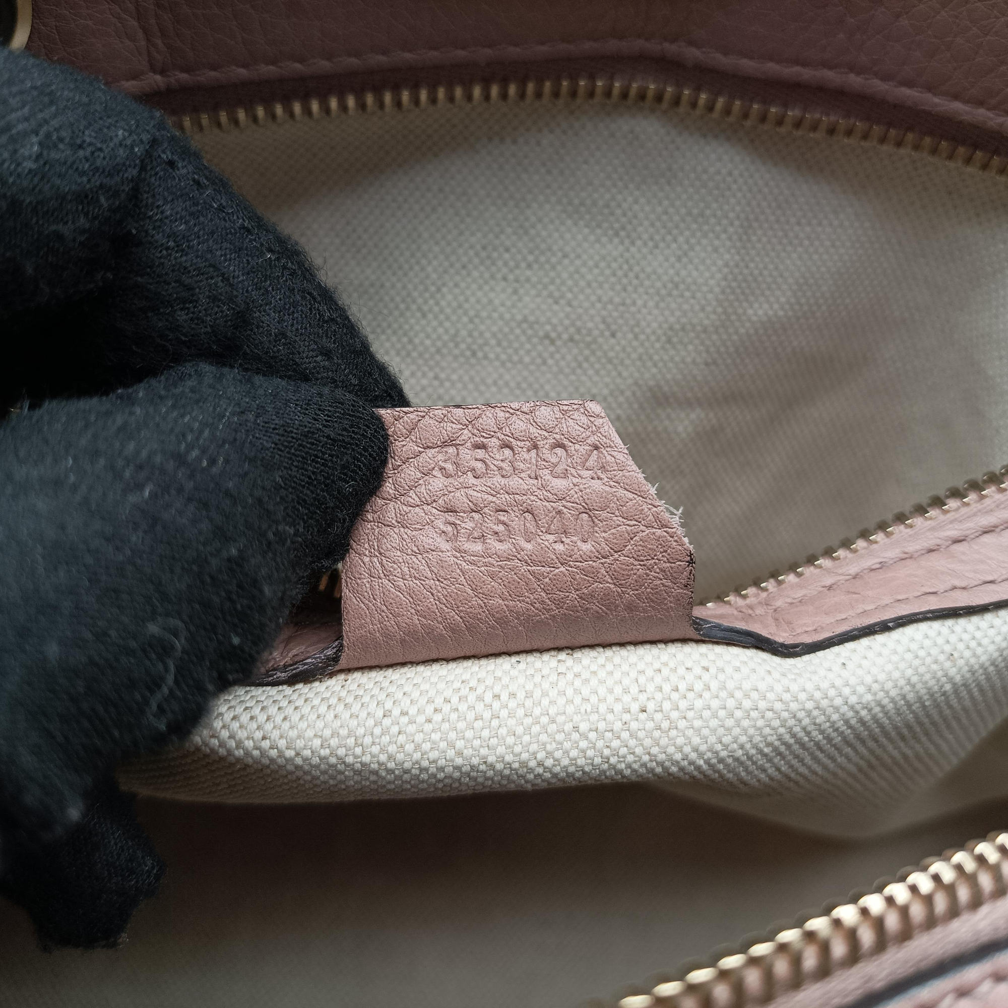 Secondhand Gucci bamboo shopper Pink Leather 353124 shoulderbag | stylenewstar