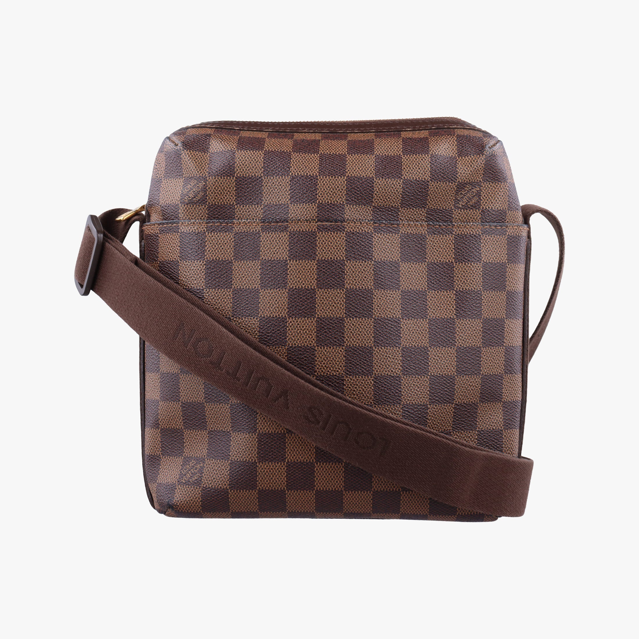 Pre-owned Louis Vuitton Trotter Bobur EBENE Damier Canvas N41135 shoulderbag | stylenewstar