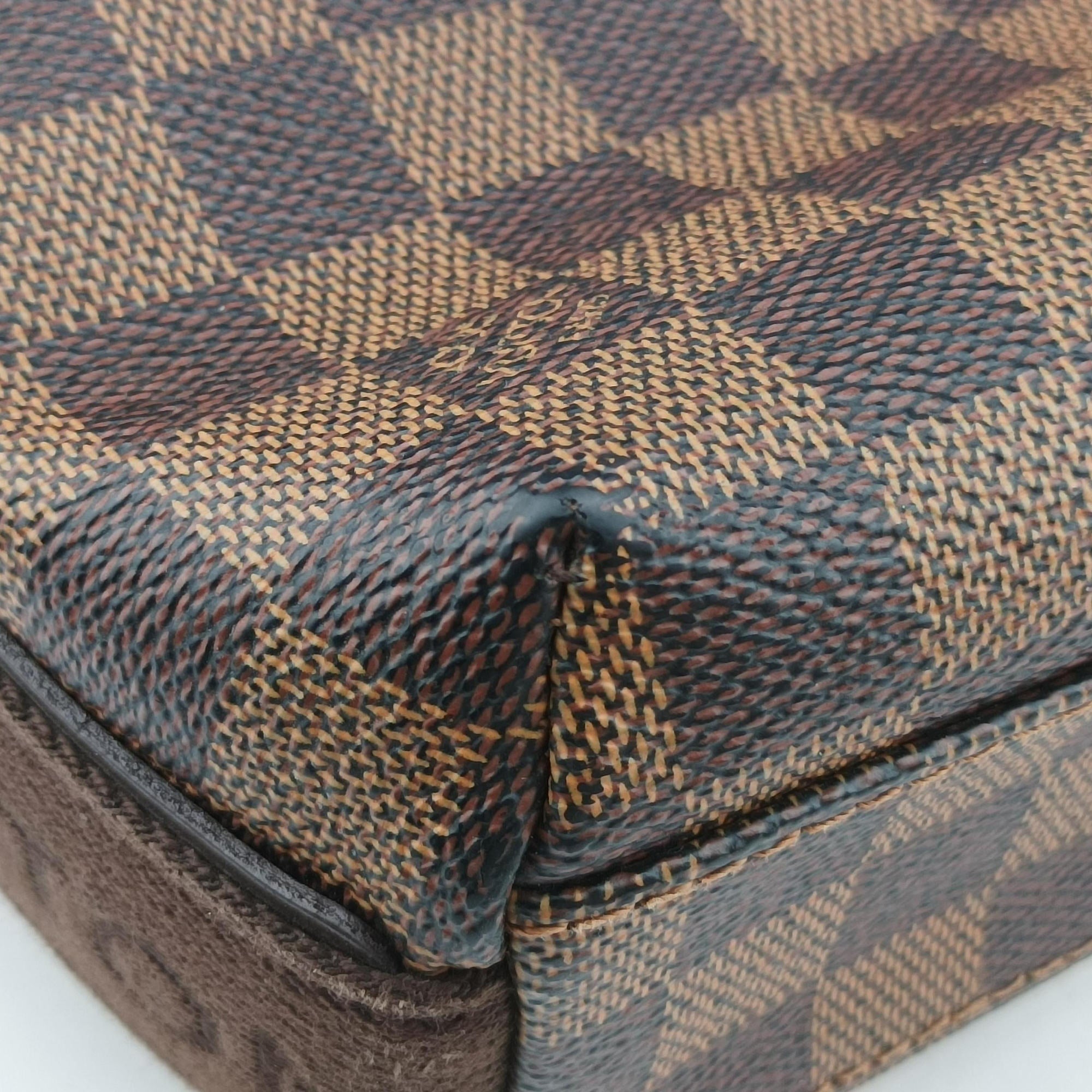 Pre-owned Louis Vuitton Trotter Bobur EBENE Damier Canvas N41135 shoulderbag | stylenewstar