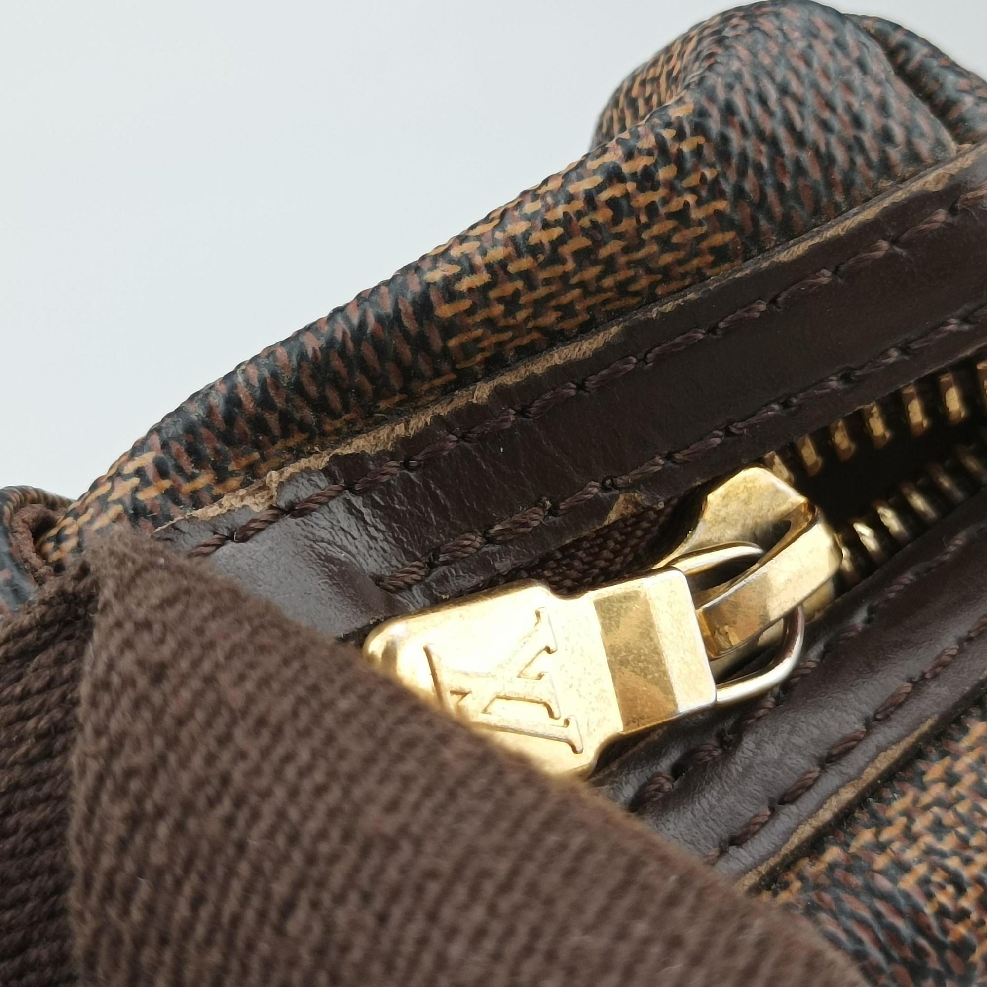 Pre-owned Louis Vuitton Trotter Bobur EBENE Damier Canvas N41135 shoulderbag | stylenewstar