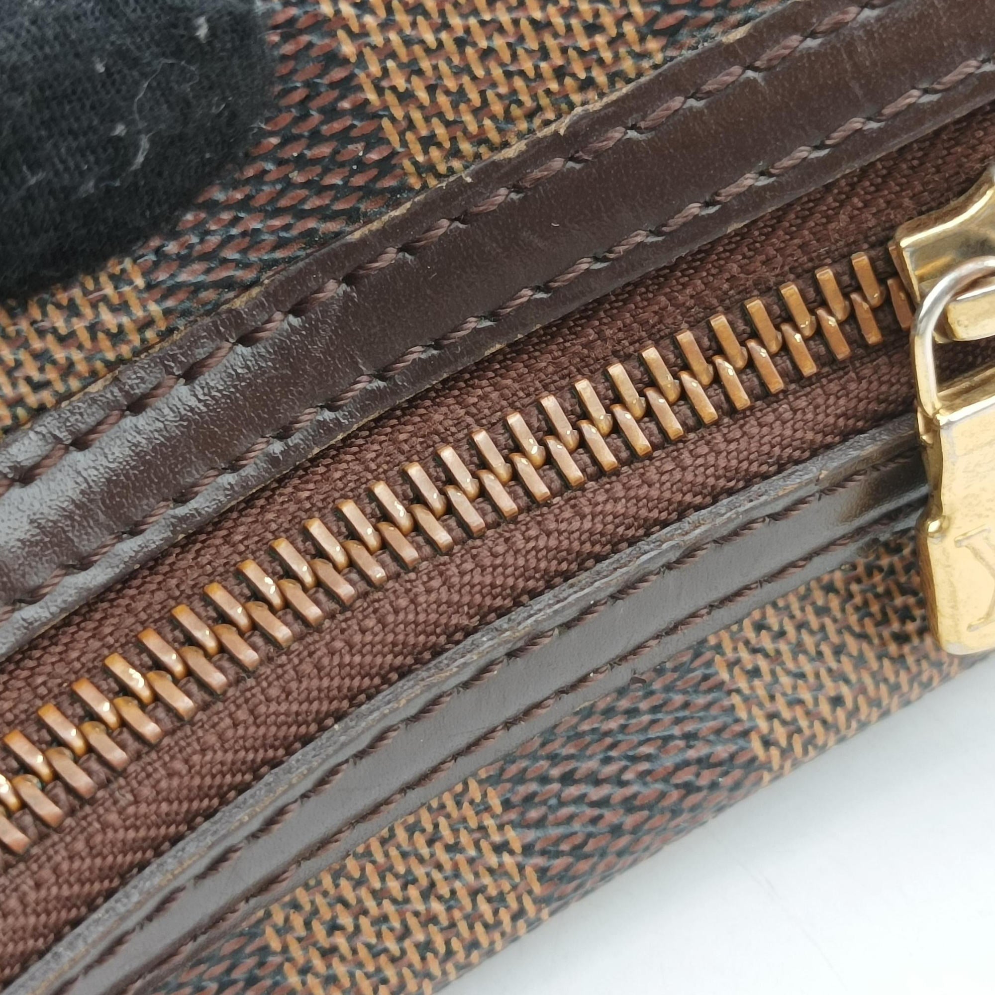 Pre-owned Louis Vuitton Trotter Bobur EBENE Damier Canvas N41135 shoulderbag | stylenewstar