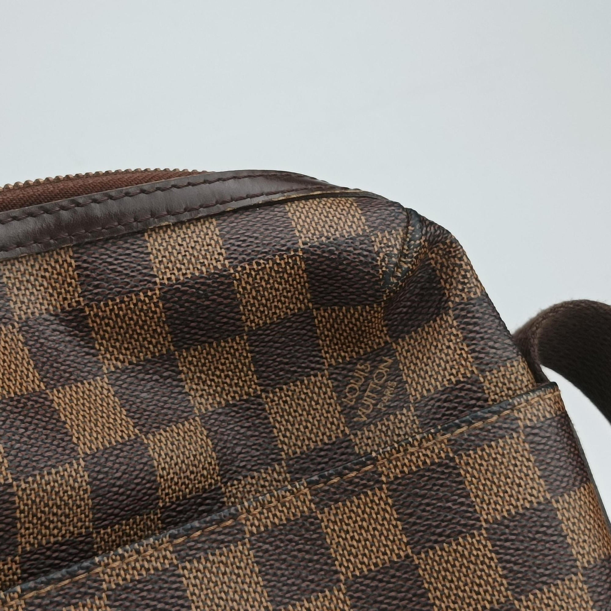 Pre-owned Louis Vuitton Trotter Bobur EBENE Damier Canvas N41135 shoulderbag | stylenewstar