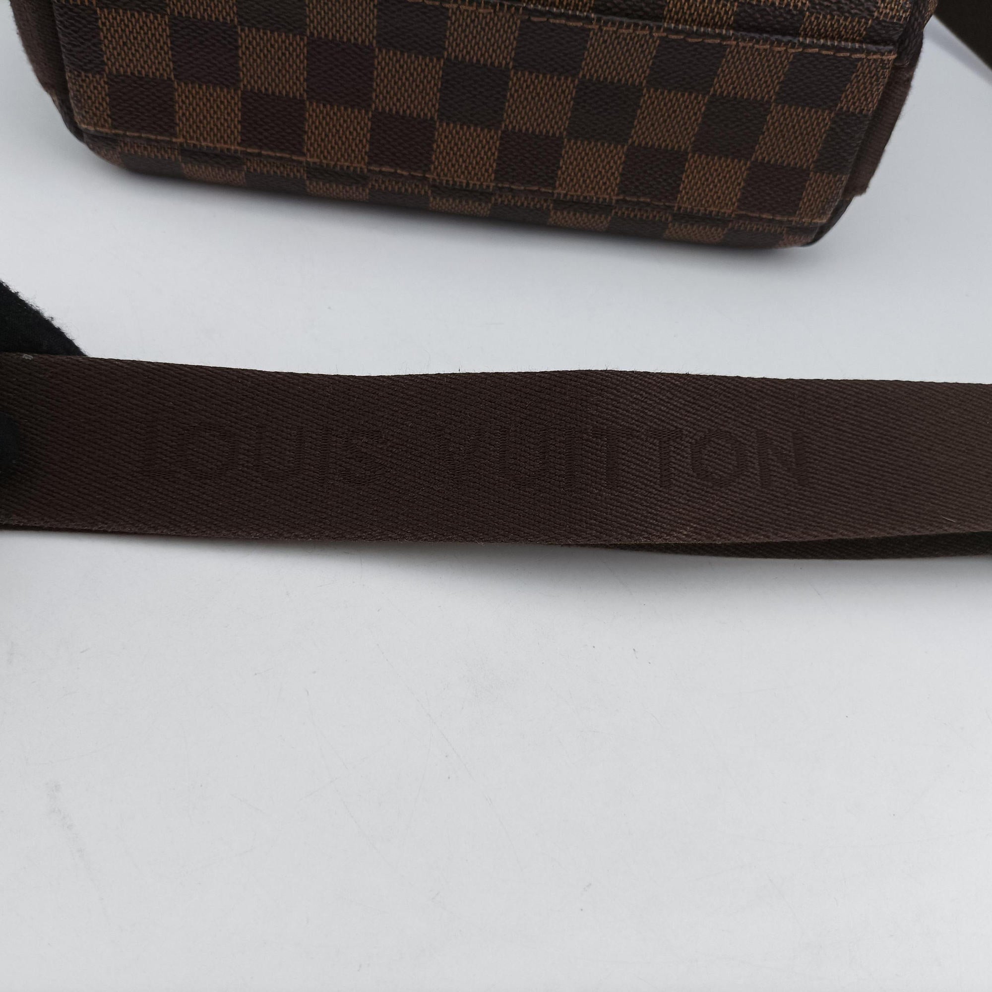 Pre-owned Louis Vuitton Trotter Bobur EBENE Damier Canvas N41135 shoulderbag | stylenewstar
