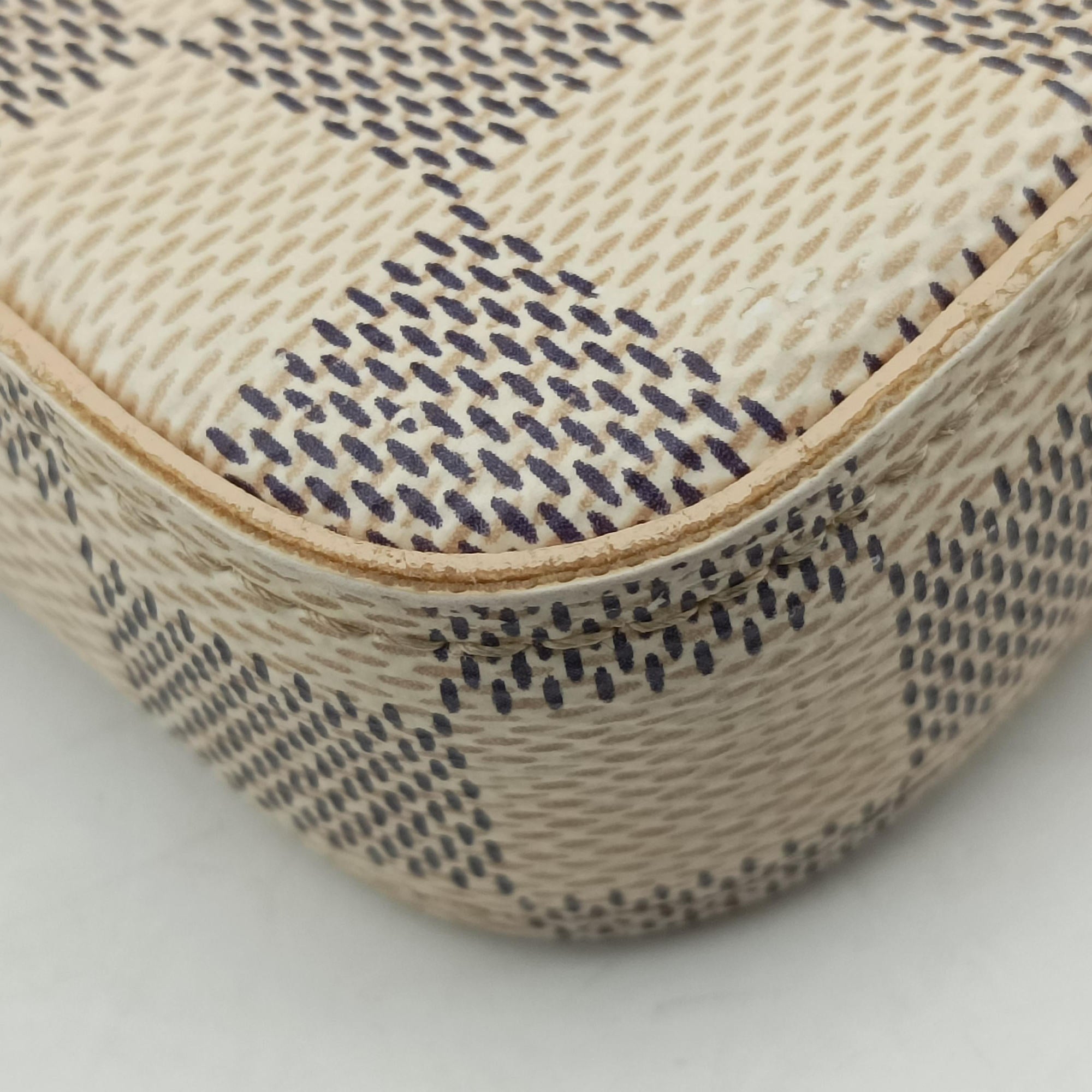 Secondhand Louis Vuitton Pochette FeLICIE Azur Damier Canvas N63106 shoulderbag | stylenewstar