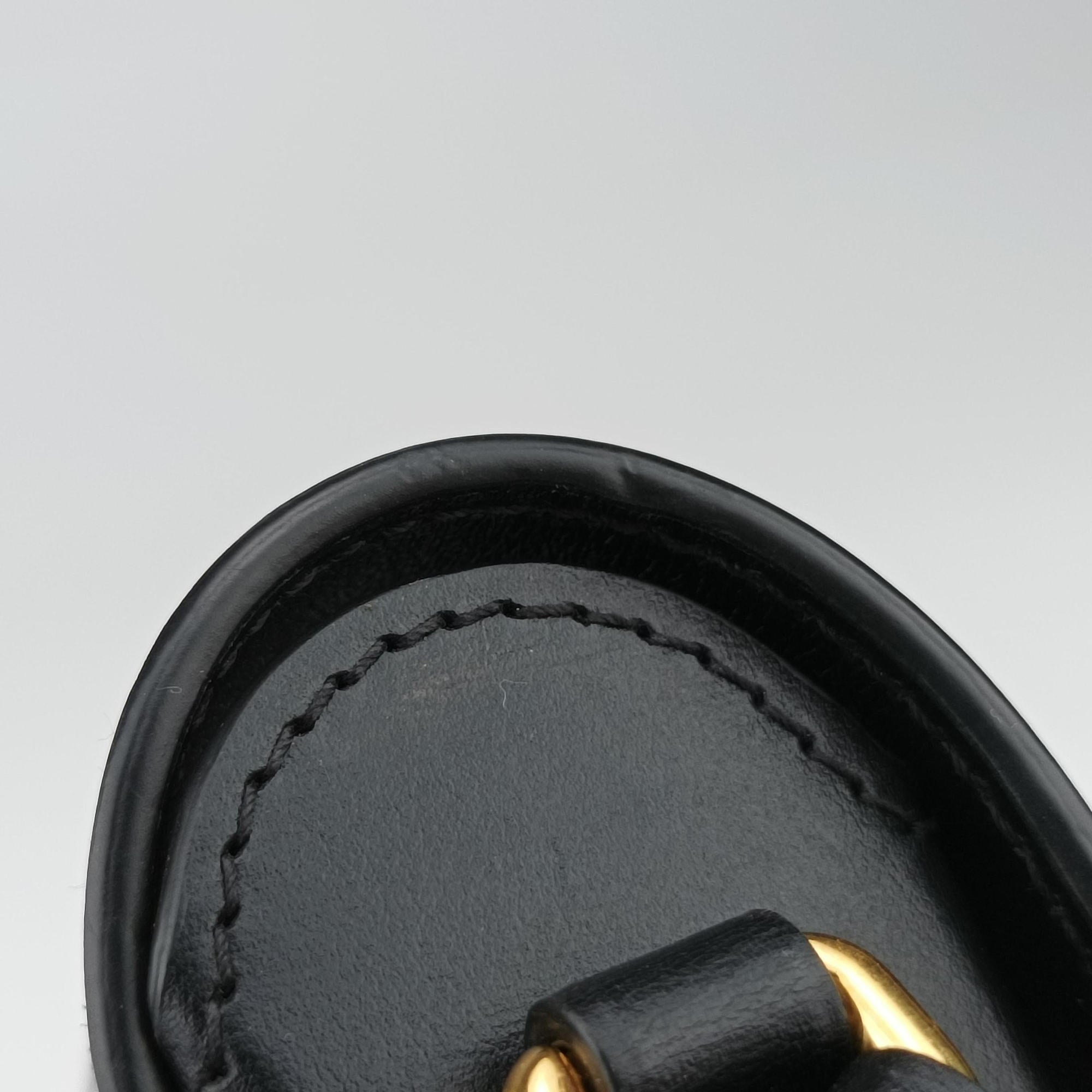Secondhand Gucci HORSEBIT 1955 Black Leather 625615 shoulderbag | stylenewstar