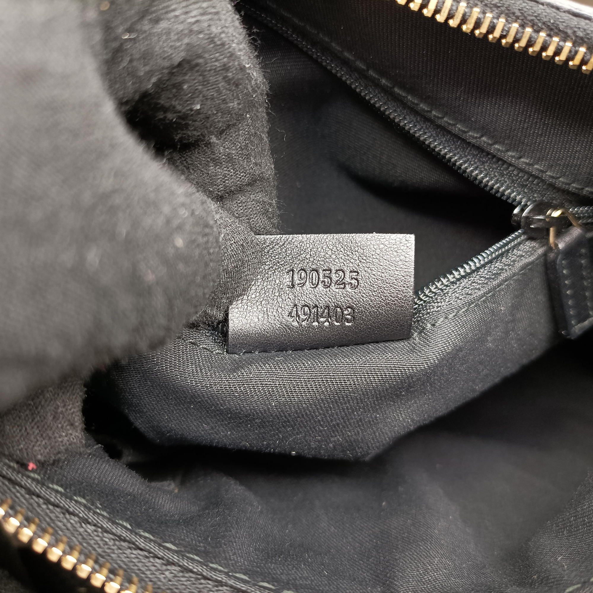 Pre-owned Gucci Abbey D-ring Hobo Black Leather 190525 shoulderbag | stylenewstar