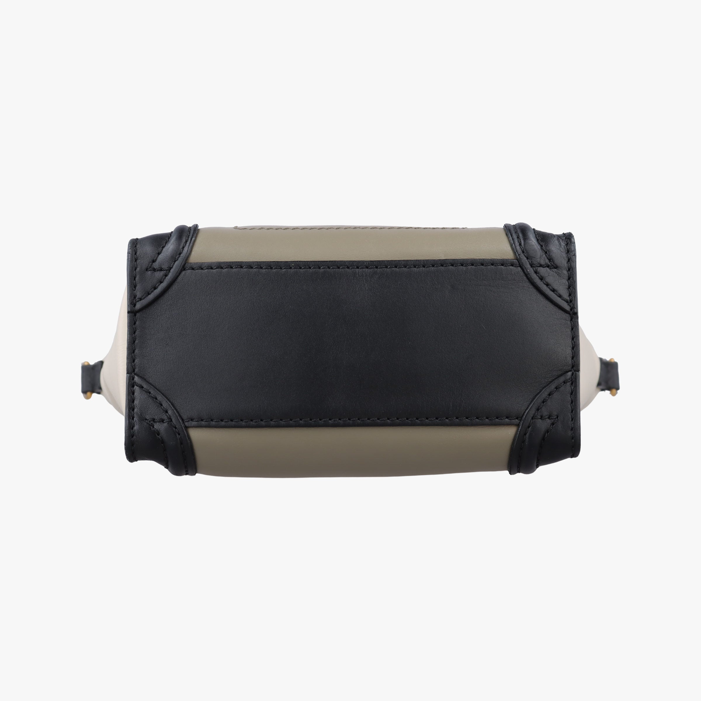 Pre-owned Celine luggage nano shopper Multicolour Leather  shoulderbag | stylenewstar