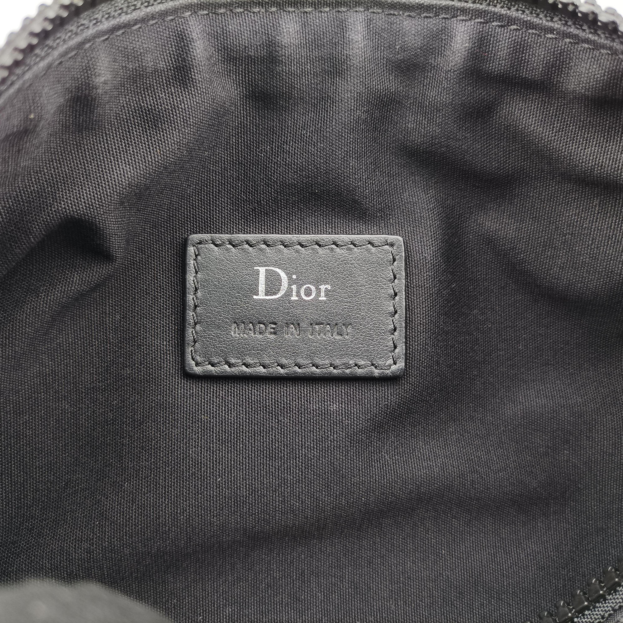 Vintage Christian Dior Roller Red×black nylon  shoulderbag | stylenewstar