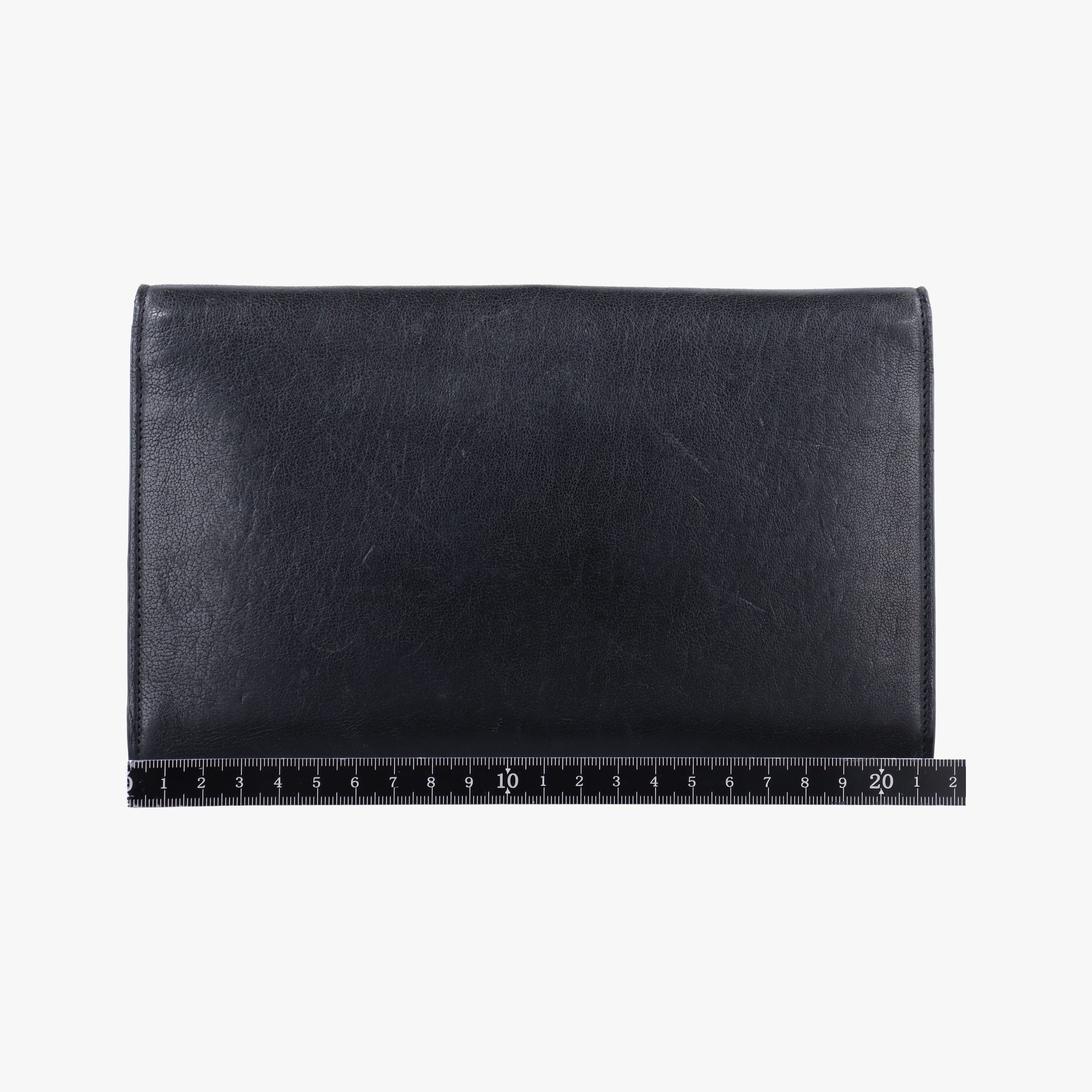 Pre-owned Yves Saint Laurent KATE Star Black Leather  shoulderbag | stylenewstar