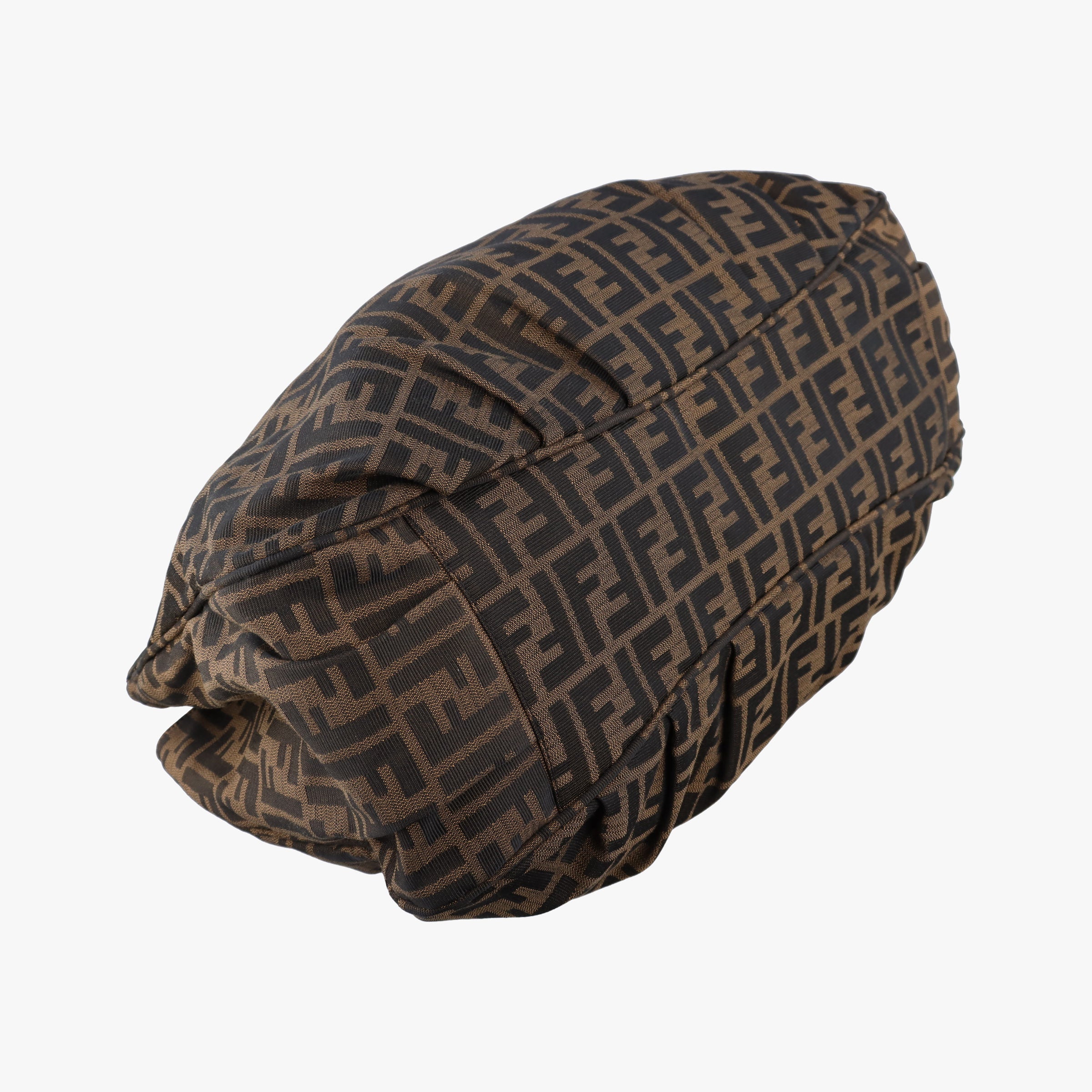 Pre-owned Fendi Mia Brown canvas 8BR616 shoulderbag | stylenewstar