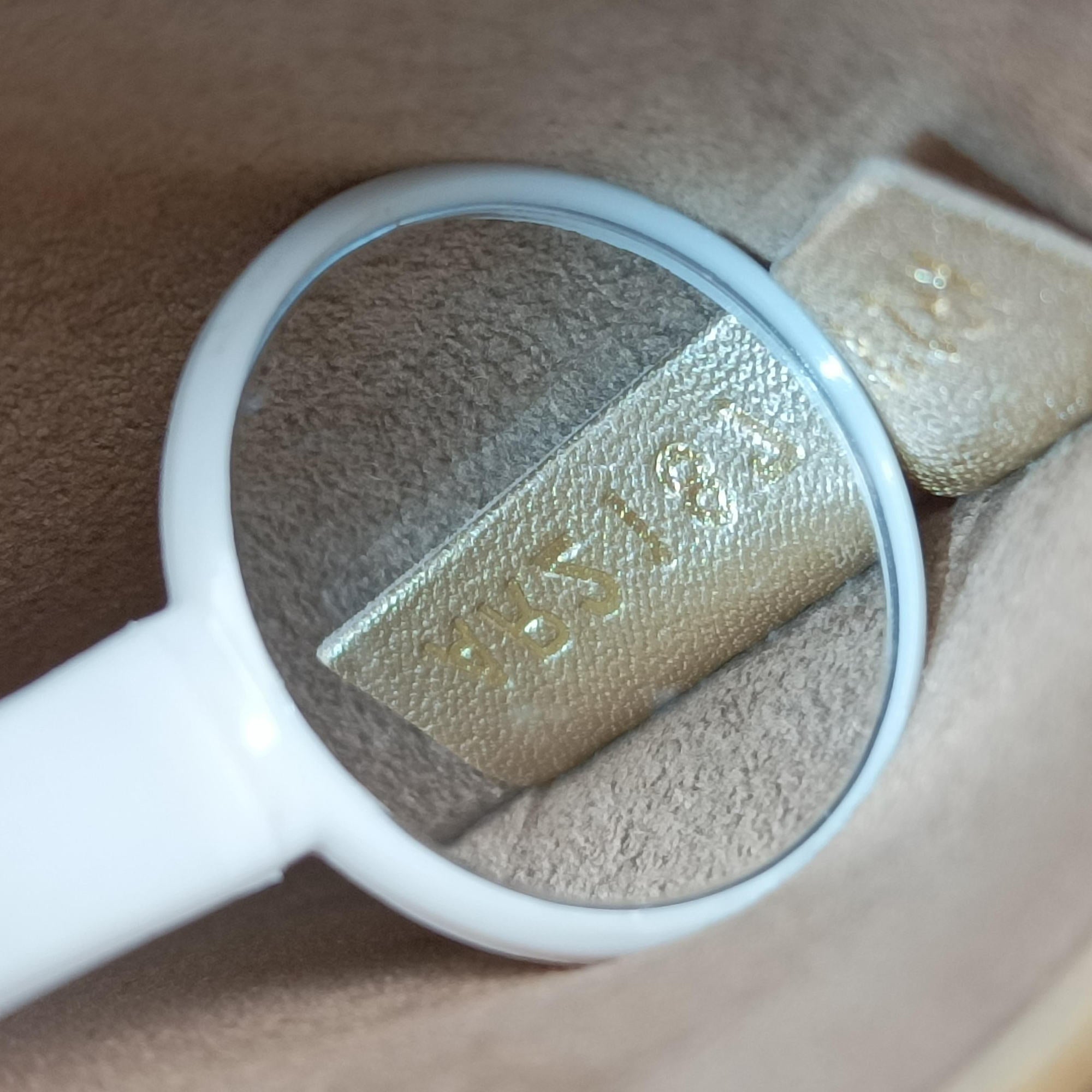 Secondhand Louis Vuitton Love Note golden×silver Leather M54504 shoulderbag | stylenewstar