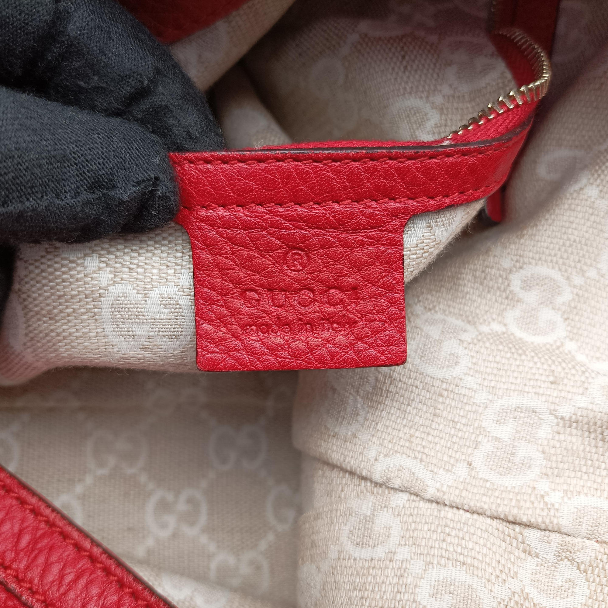 Pre-owned Gucci Bamboo Red Leather 282315 shoulderbag | stylenewstar