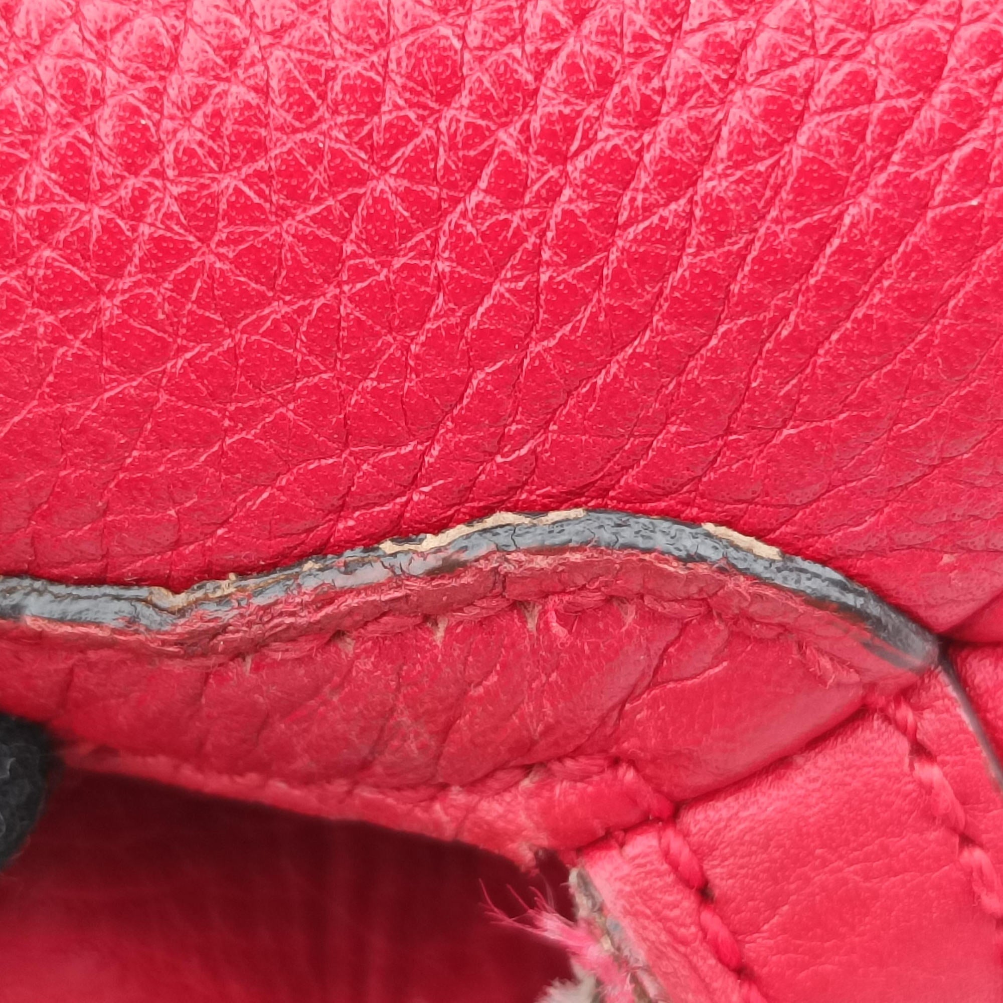 Pre-owned Gucci Bamboo Red Leather 282315 shoulderbag | stylenewstar