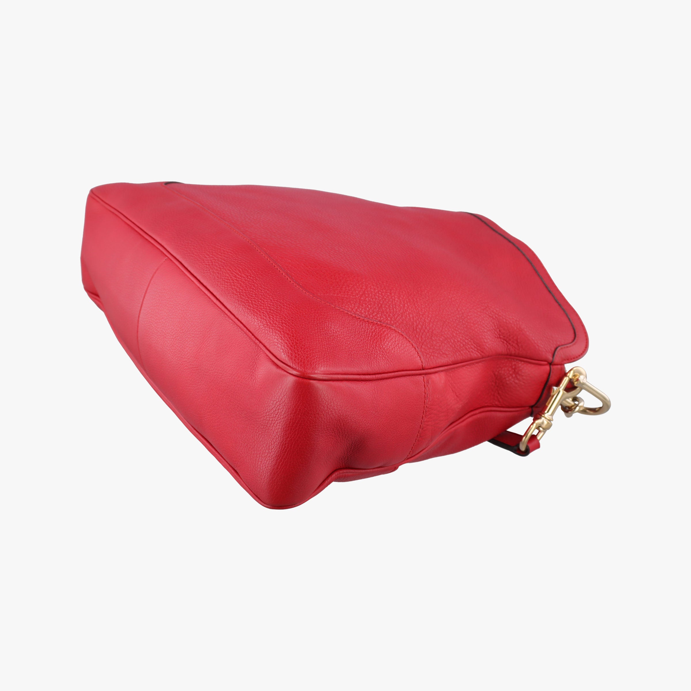 Pre-owned Gucci Bamboo Red Leather 282315 shoulderbag | stylenewstar