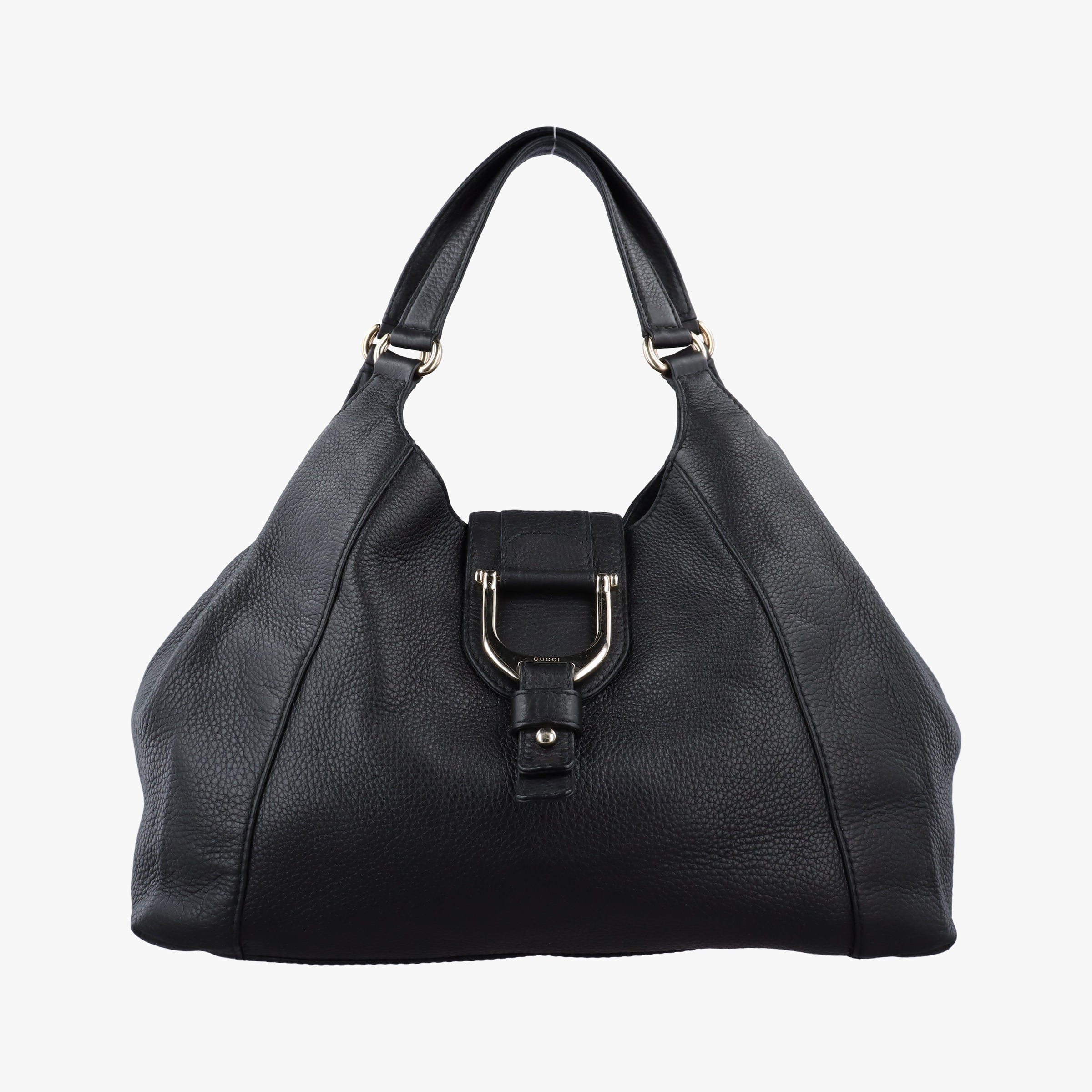 Vintage Gucci Greenwich Medium Black Leather 268747 handbag | stylenewstar