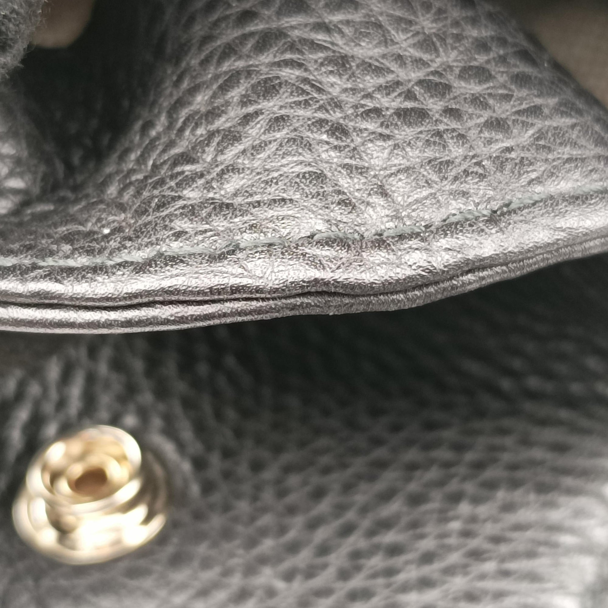 Vintage Gucci Greenwich Medium Black Leather 268747 handbag | stylenewstar