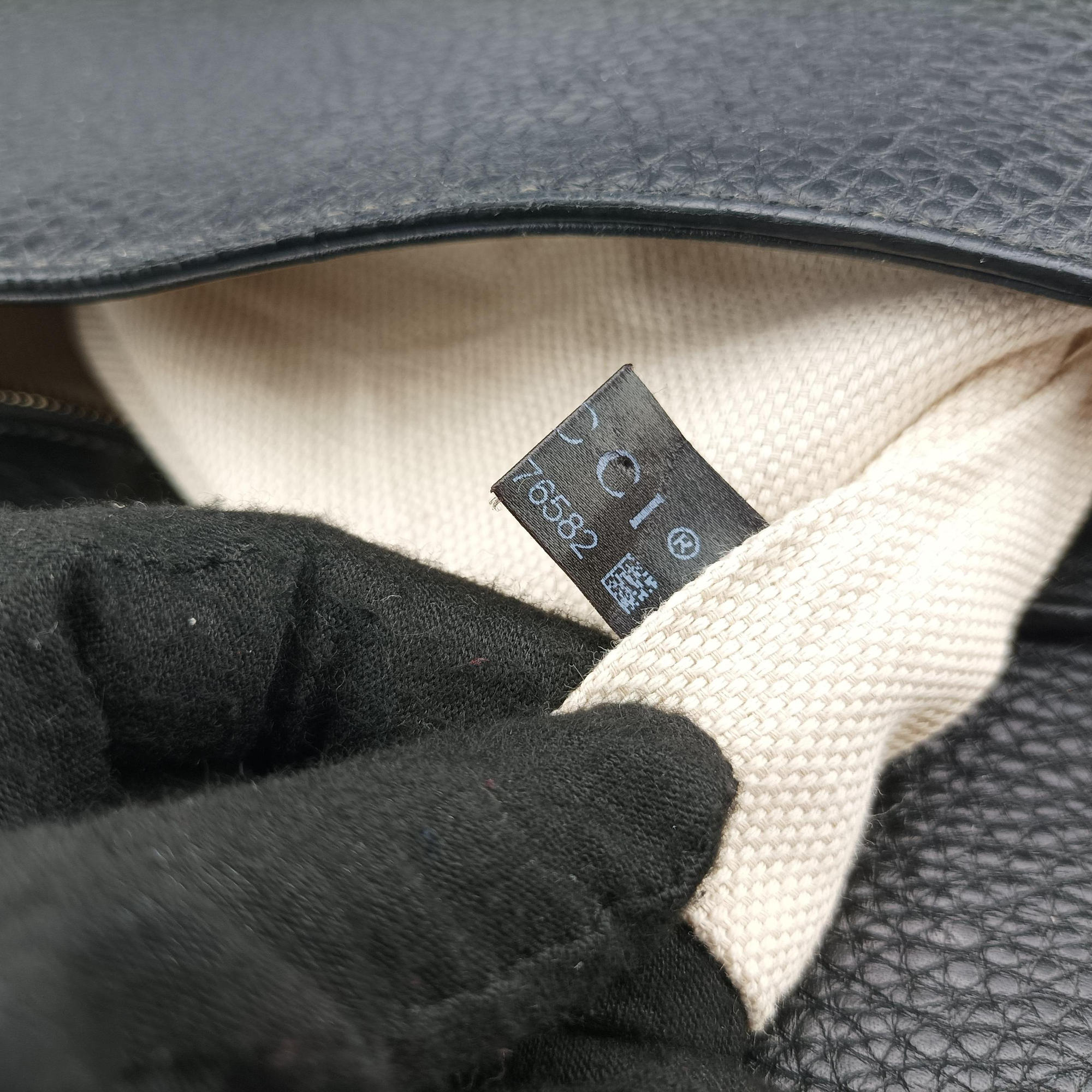 Pre-owned Gucci SOHO Black Leather 336752 shoulderbag | stylenewstar