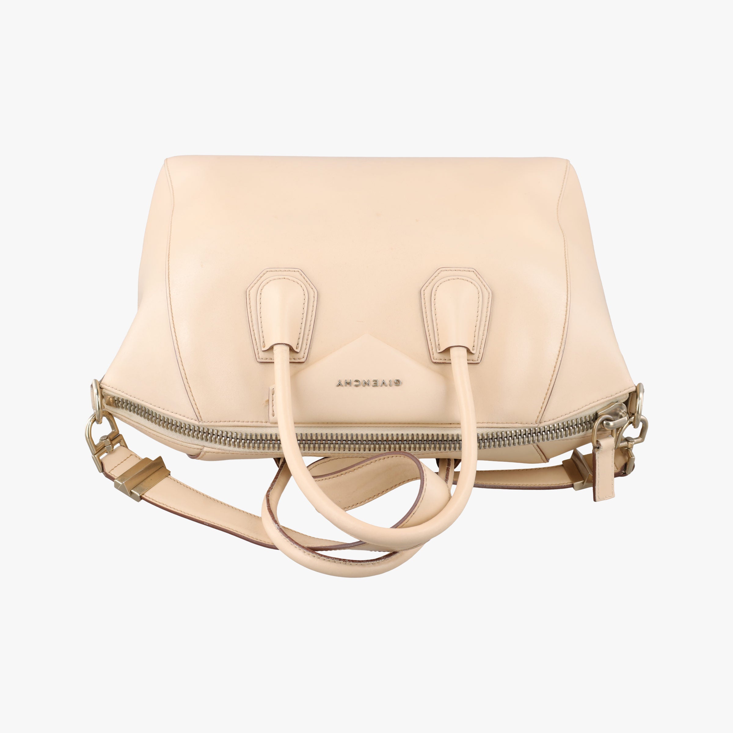 Secondhand Givenchy Antigona Beige Leather  shoulderbag | stylenewstar