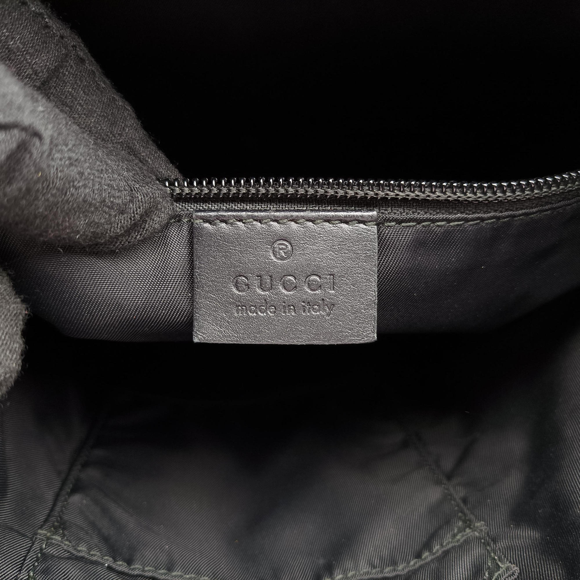 Pre-owned Gucci GG Supreme Black PVC coated canvas 322279 shoulderbag | stylenewstar
