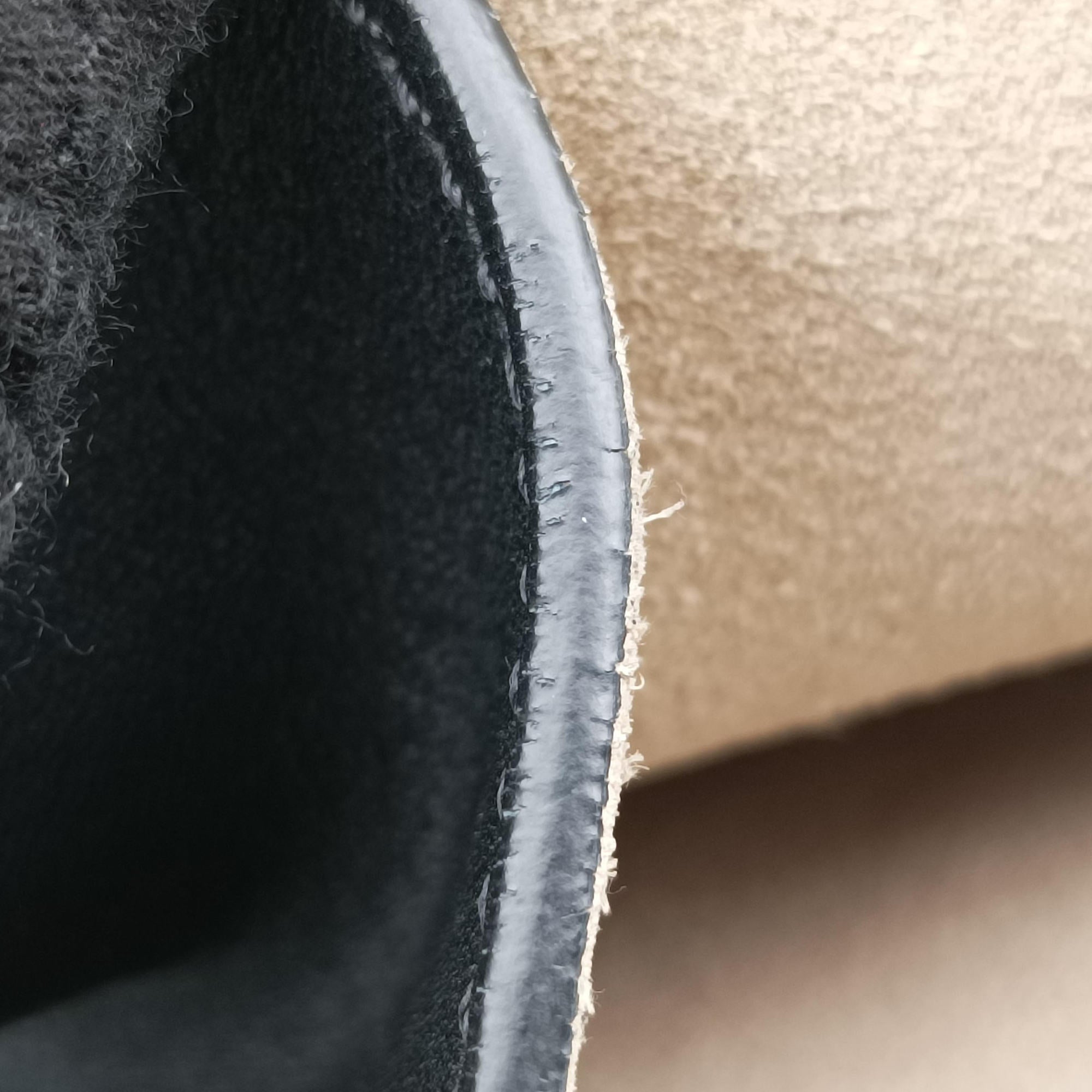 Secondhand Chloe DREW Black Suede×Leather  shoulderbag | stylenewstar