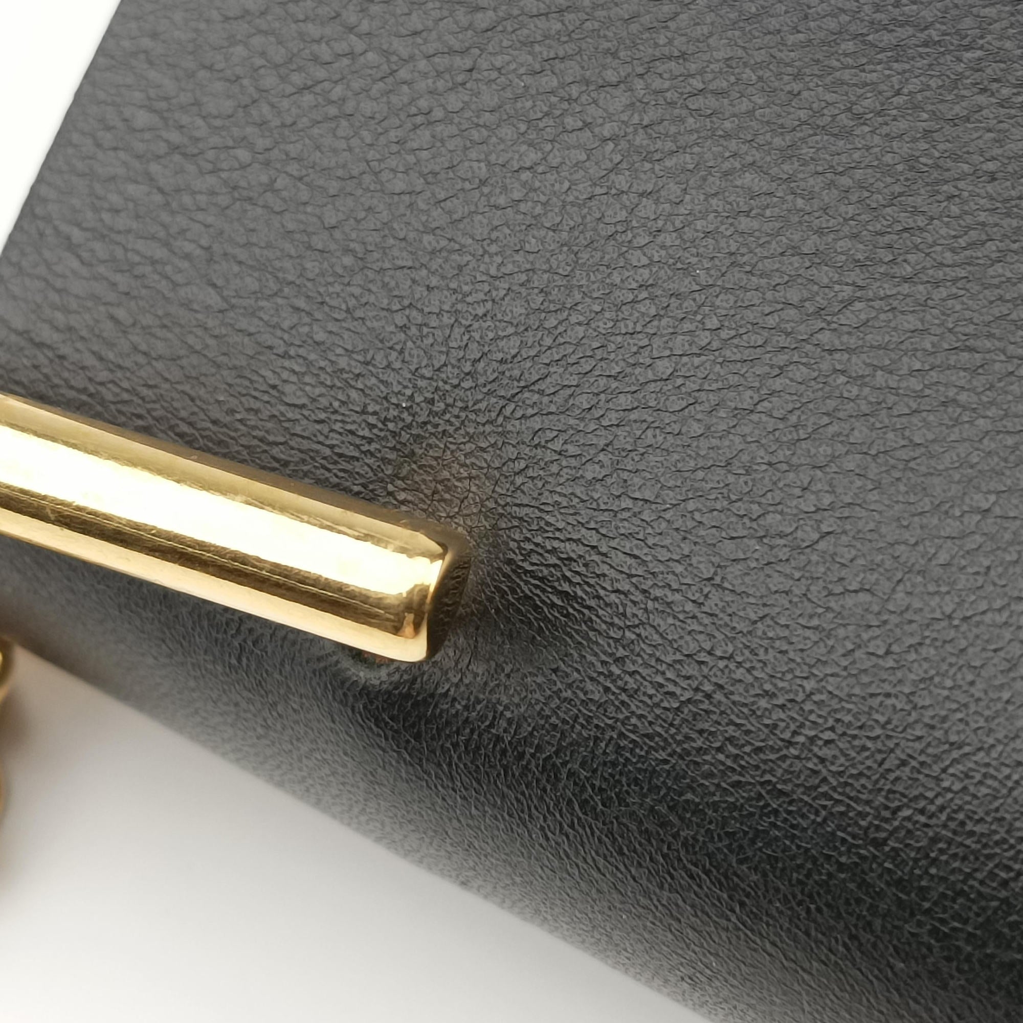 Secondhand Chloe DREW Black Suede×Leather  shoulderbag | stylenewstar