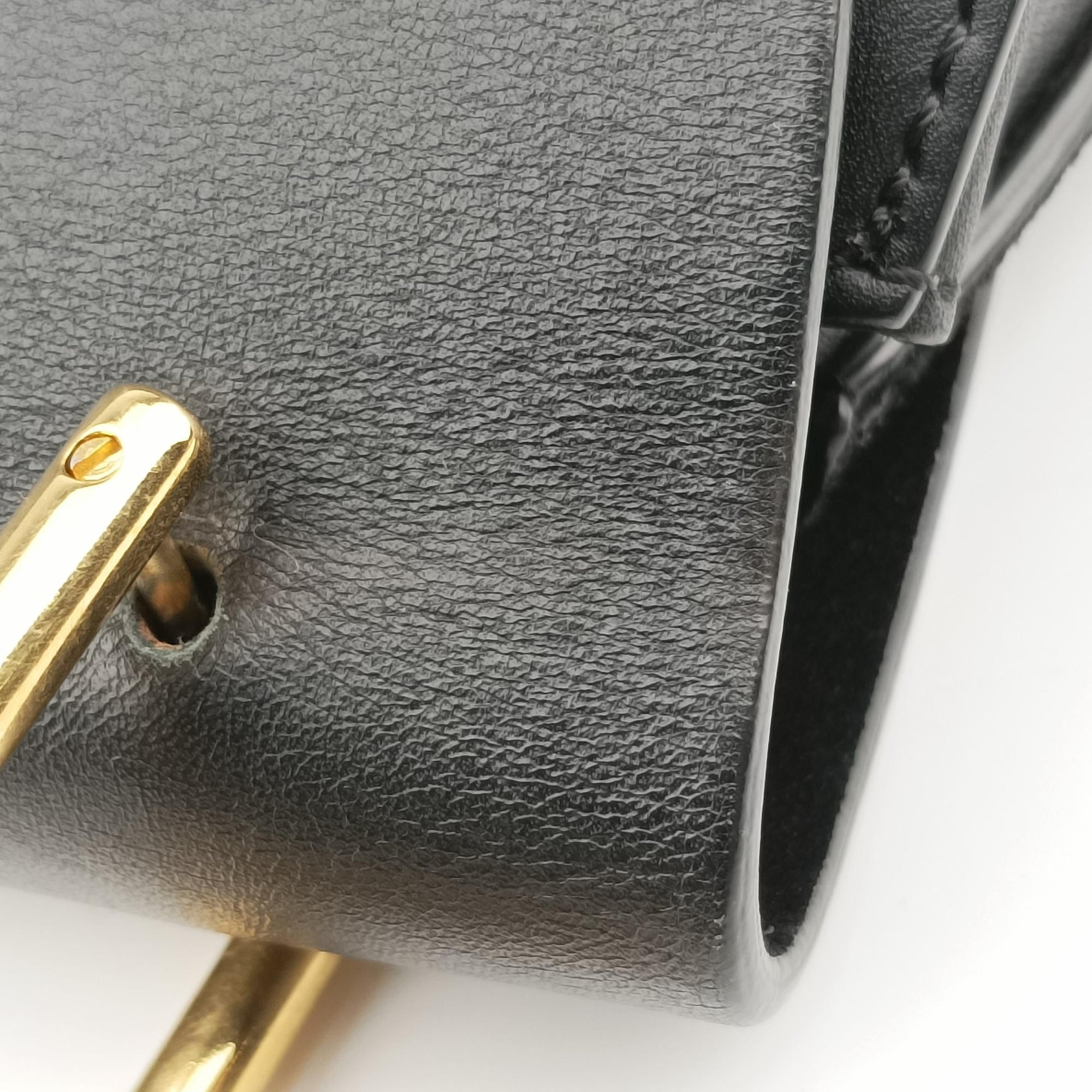 Secondhand Chloe DREW Black Suede×Leather  shoulderbag | stylenewstar