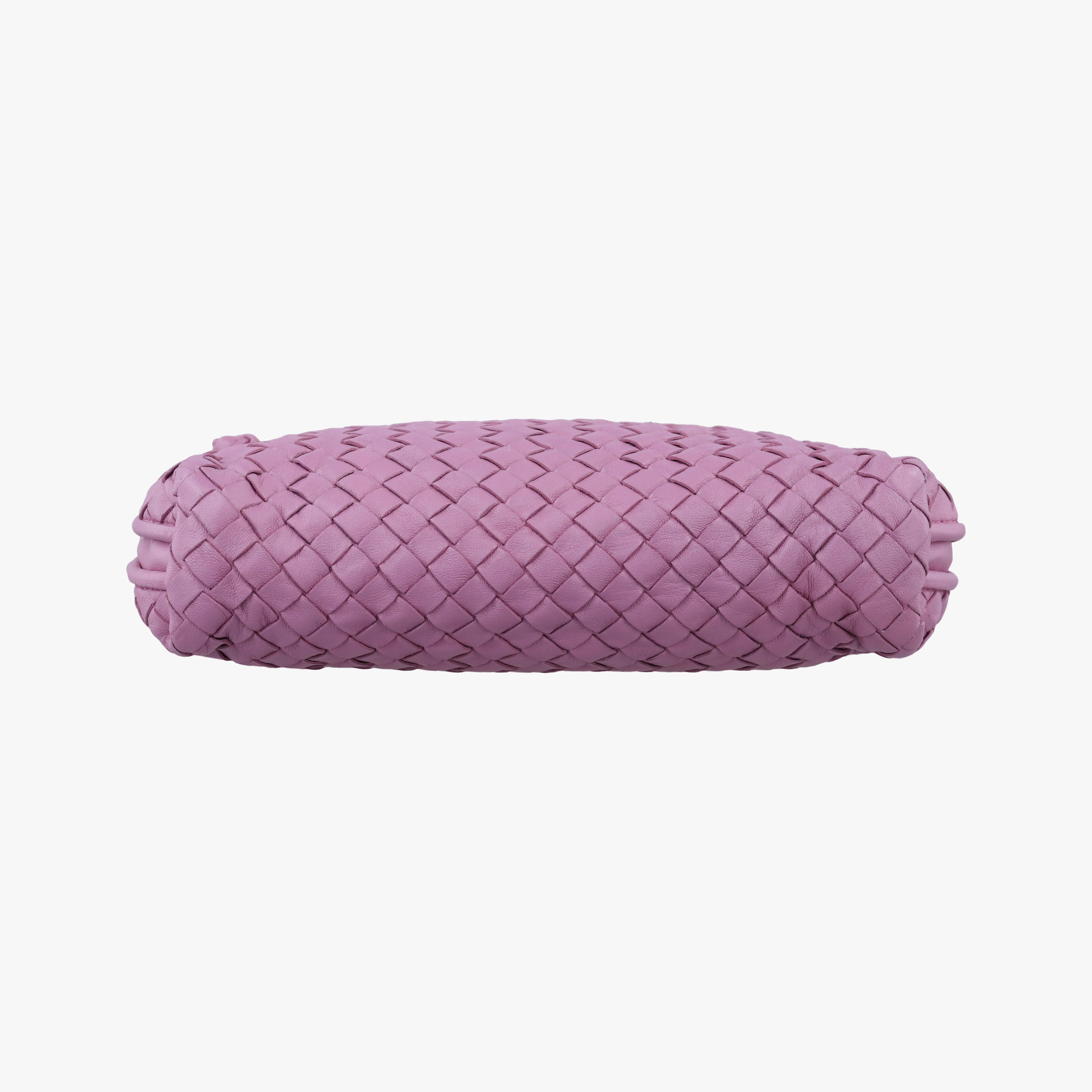 Pre-owned Bottega Veneta NODINI Intrecciato Purple lambskin  shoulderbag | stylenewstar