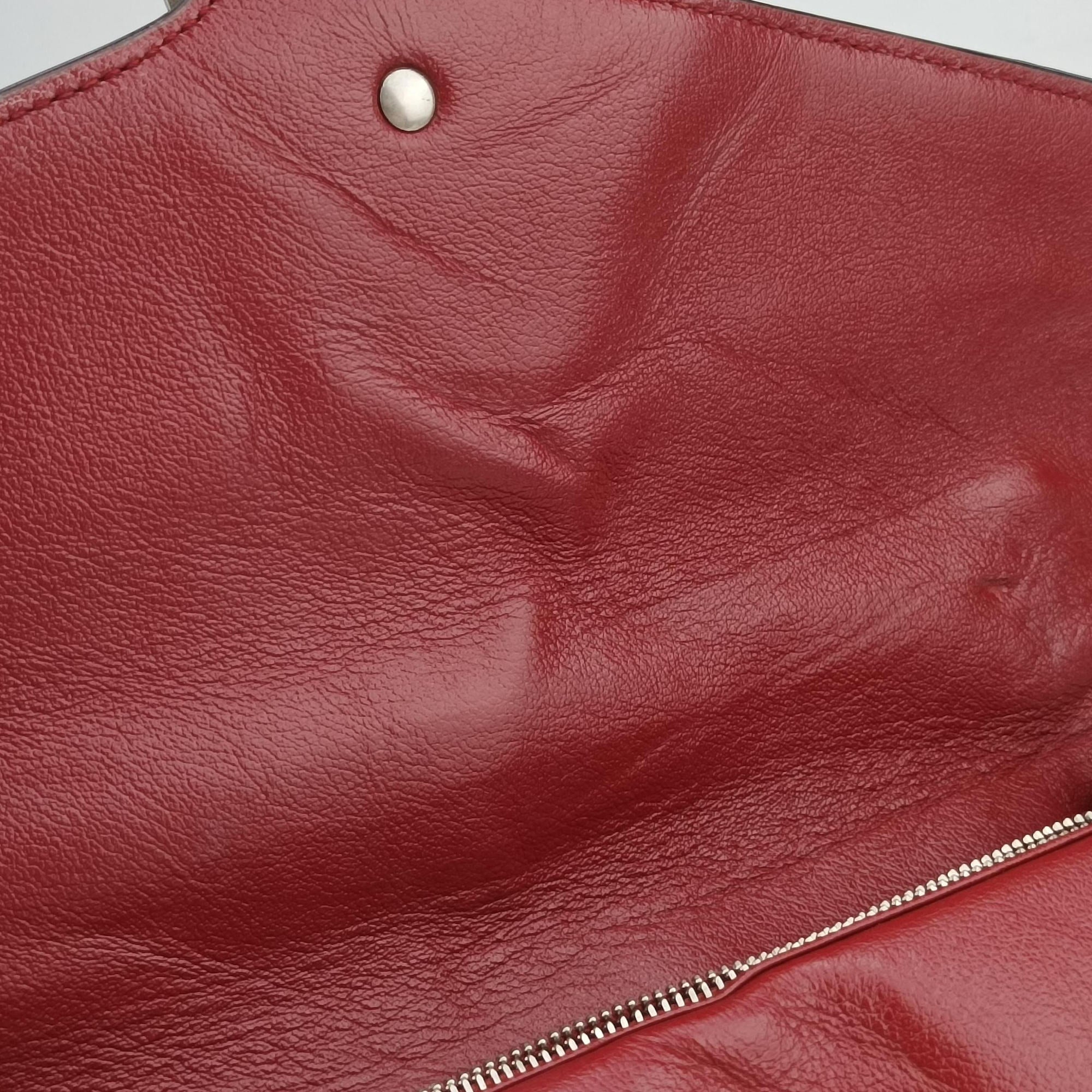 Pre-owned Gucci Dionysus Red×black Tweed×Leather 400249 shoulderbag | stylenewstar