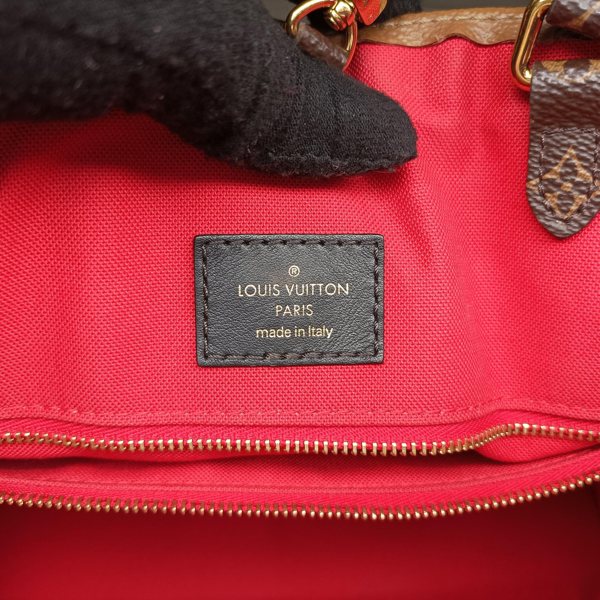 Pre-owned Louis Vuitton On the Go GM Monogram/Brown Monogram Canvas M44576 handbag | stylenewstar