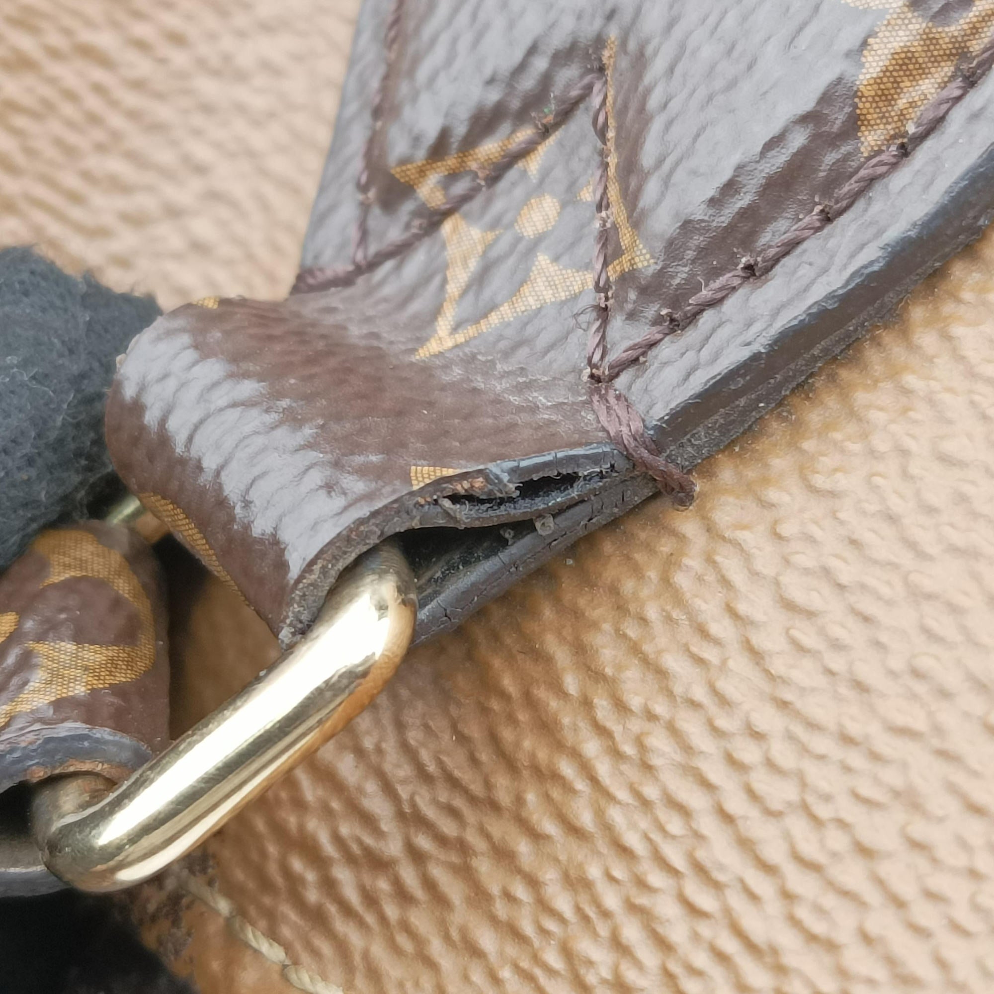 Pre-owned Louis Vuitton On the Go GM Monogram/Brown Monogram Canvas M44576 handbag | stylenewstar