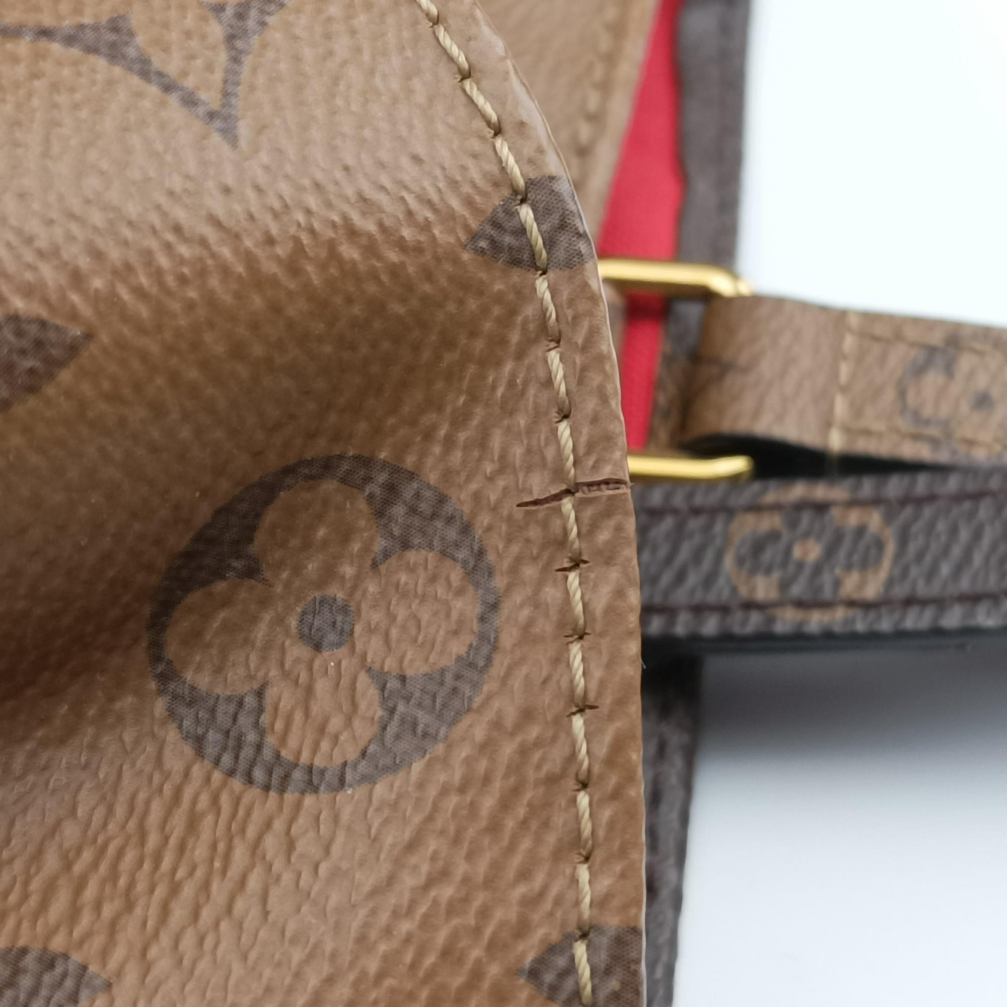 Pre-owned Louis Vuitton On the Go GM Monogram/Brown Monogram Canvas M44576 handbag | stylenewstar