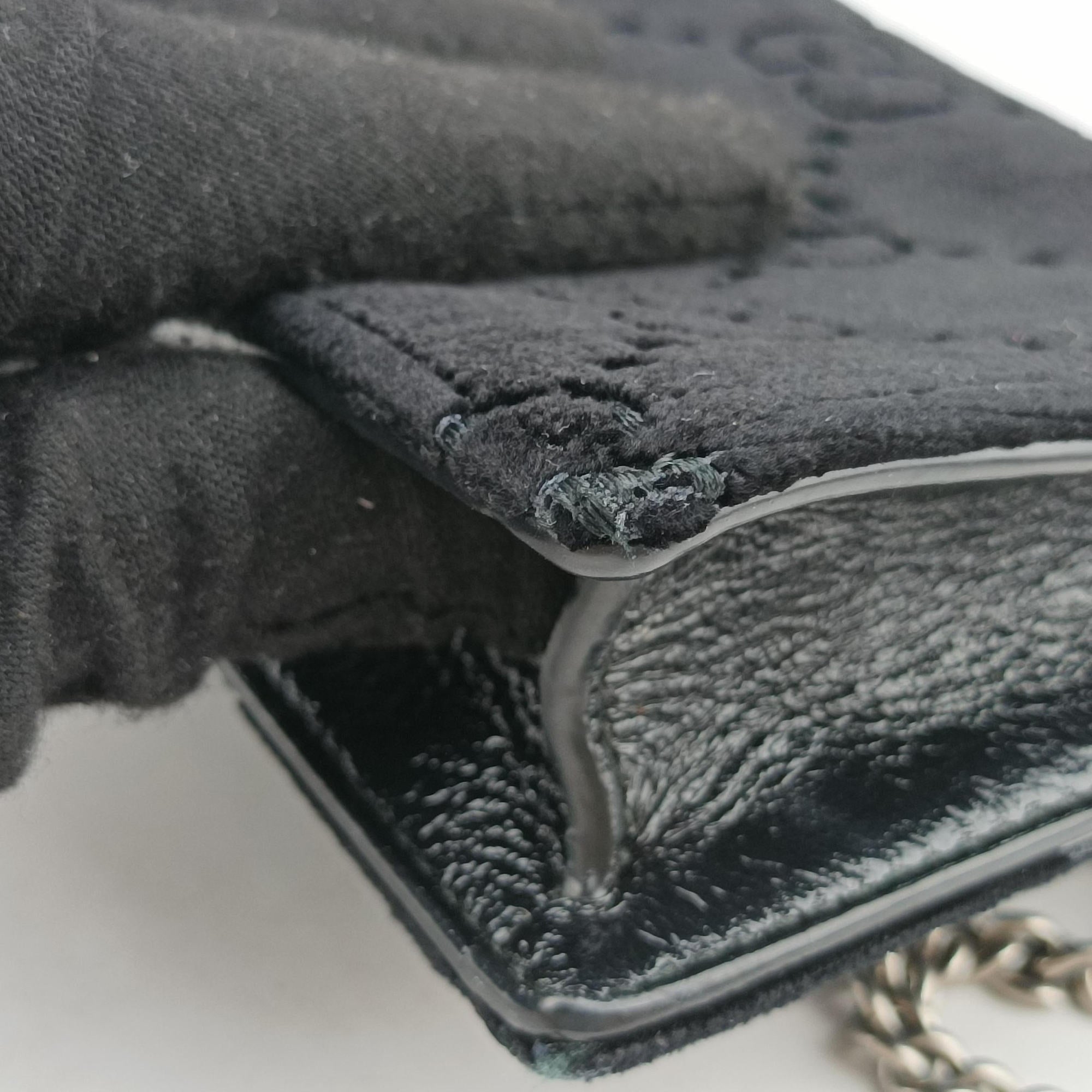 Pre-owned Gucci Dionysus Black velour 476432 shoulderbag | stylenewstar