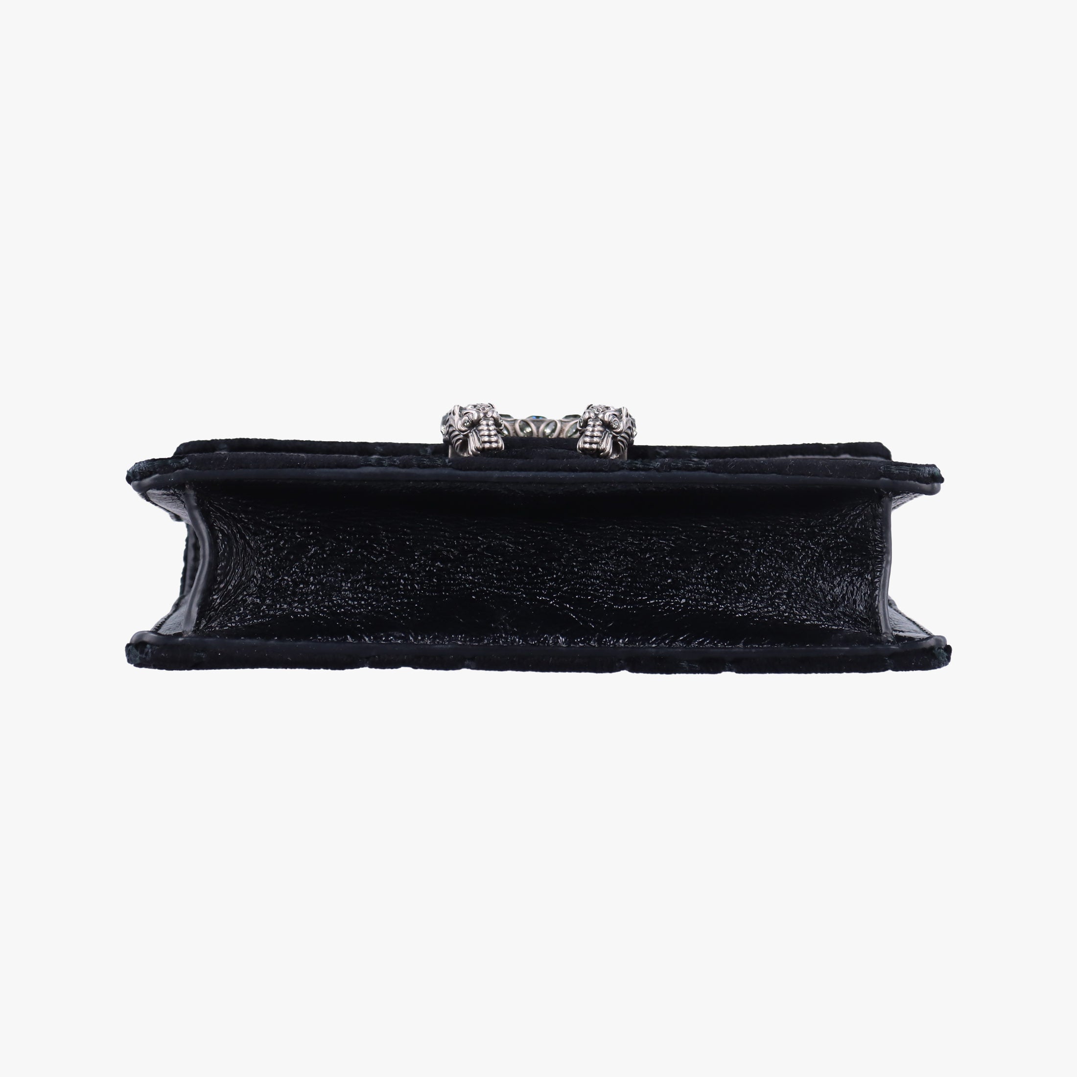 Pre-owned Gucci Dionysus Black velour 476432 shoulderbag | stylenewstar