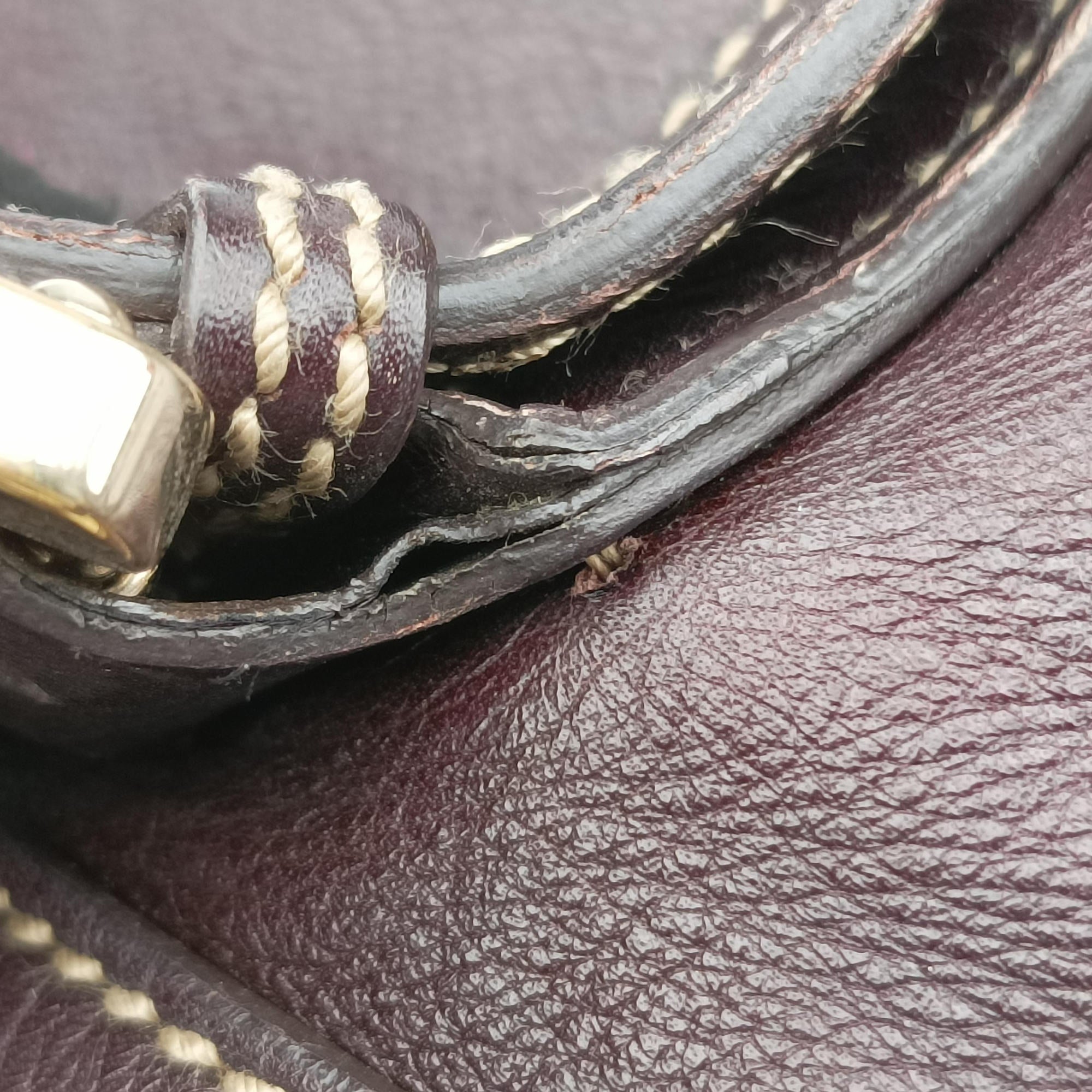 Pre-owned Gucci Dialux Britt Hobo Brown leather 162886 shoulderbag | stylenewstar