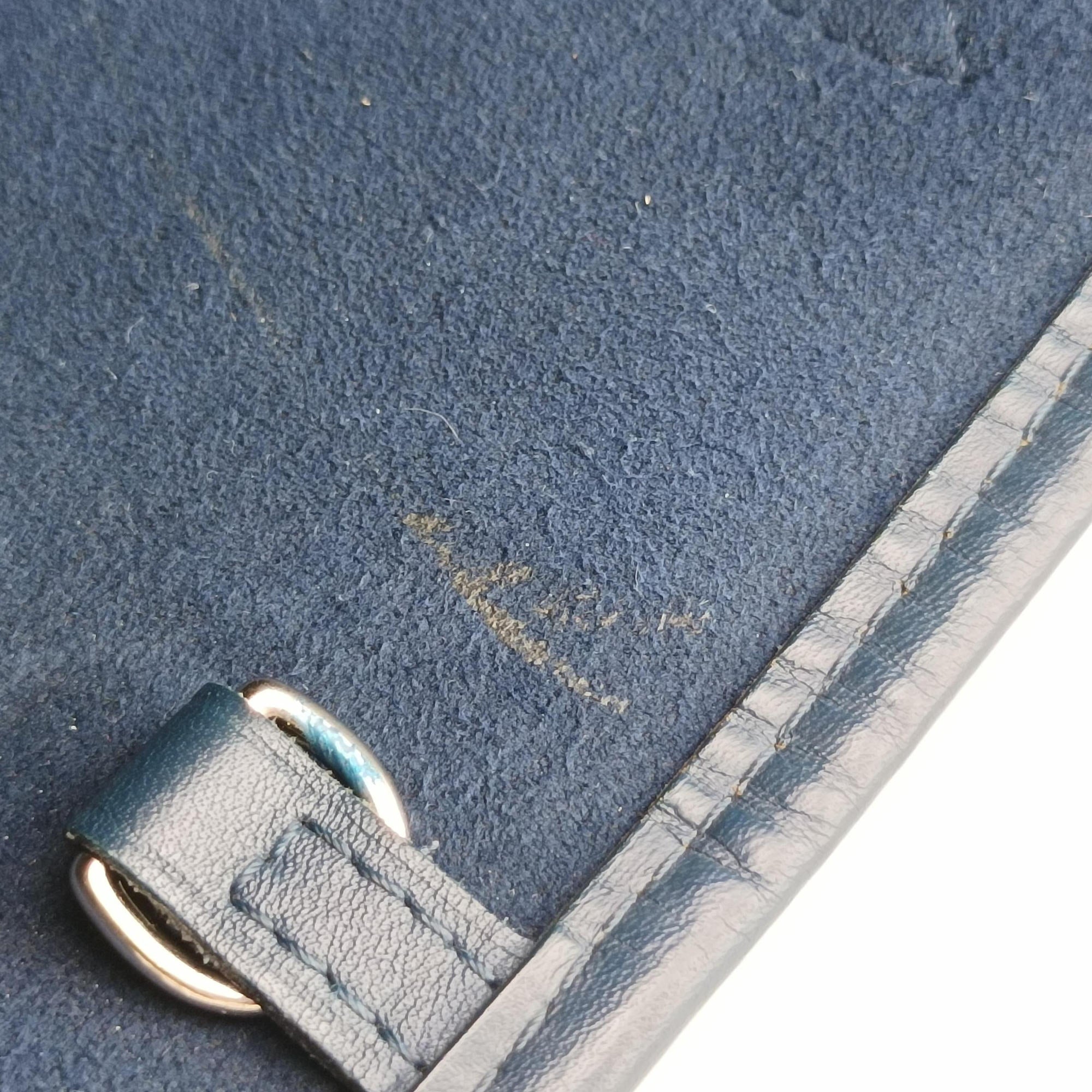 Secondhand Louis Vuitton Neverfull MM Navy Epi M40885 shoulderbag | stylenewstar