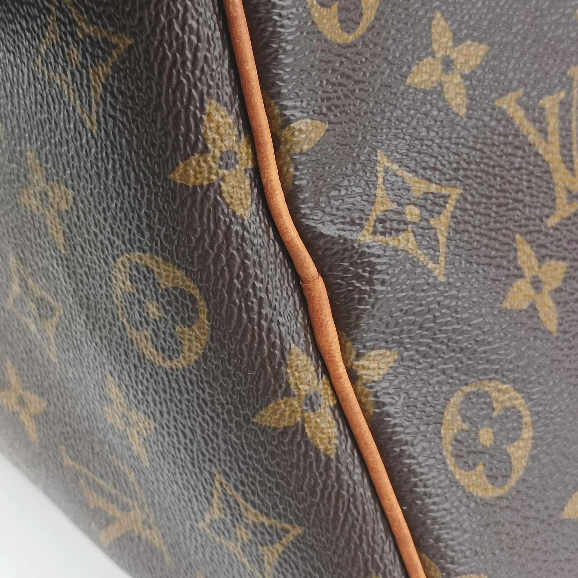 Pre-owned Louis Vuitton Speedy 35 Monogram/Brown Monogram canvas M41524 handbag | stylenewstar