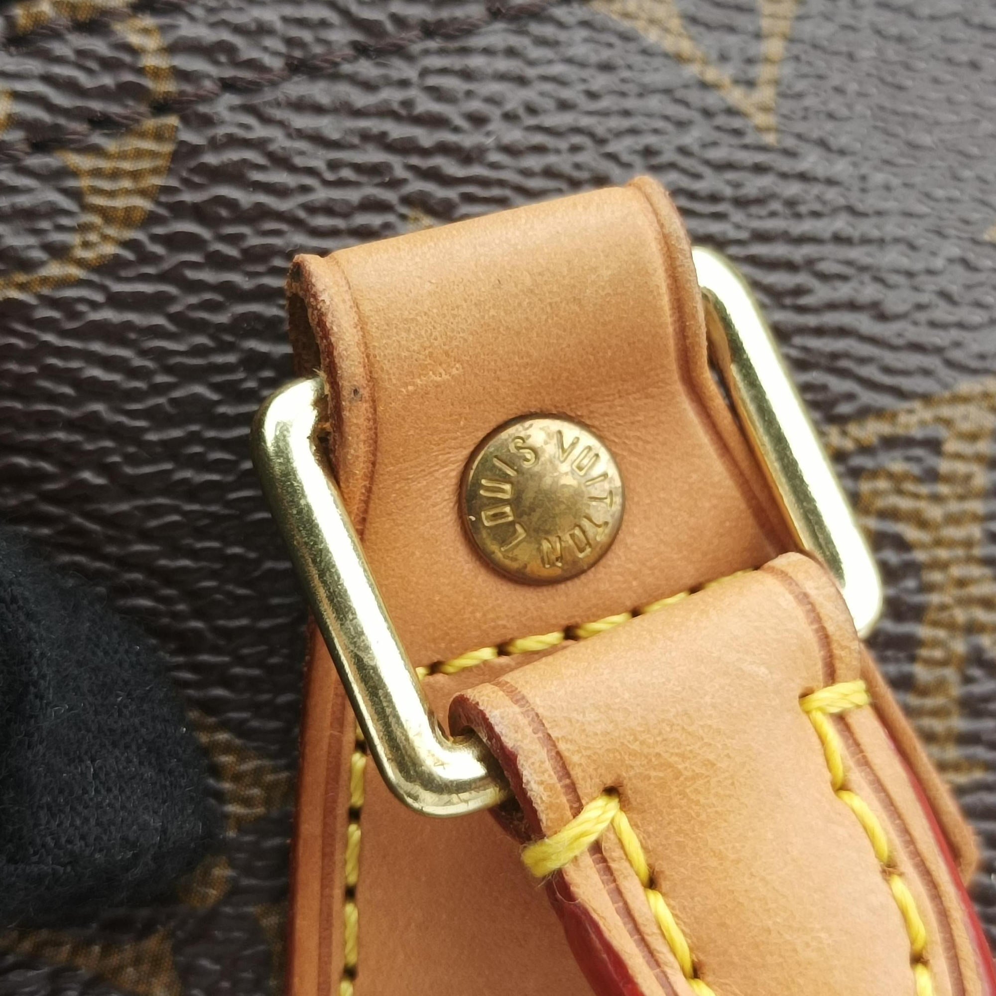 Pre-owned Louis Vuitton Speedy 35 Monogram/Brown Monogram canvas M41524 handbag | stylenewstar