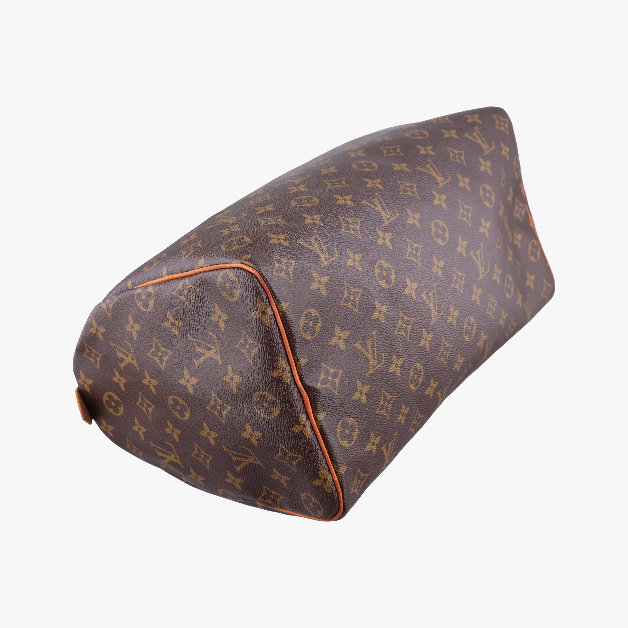 Pre-owned Louis Vuitton Speedy 35 Monogram/Brown Monogram canvas M41524 handbag | stylenewstar