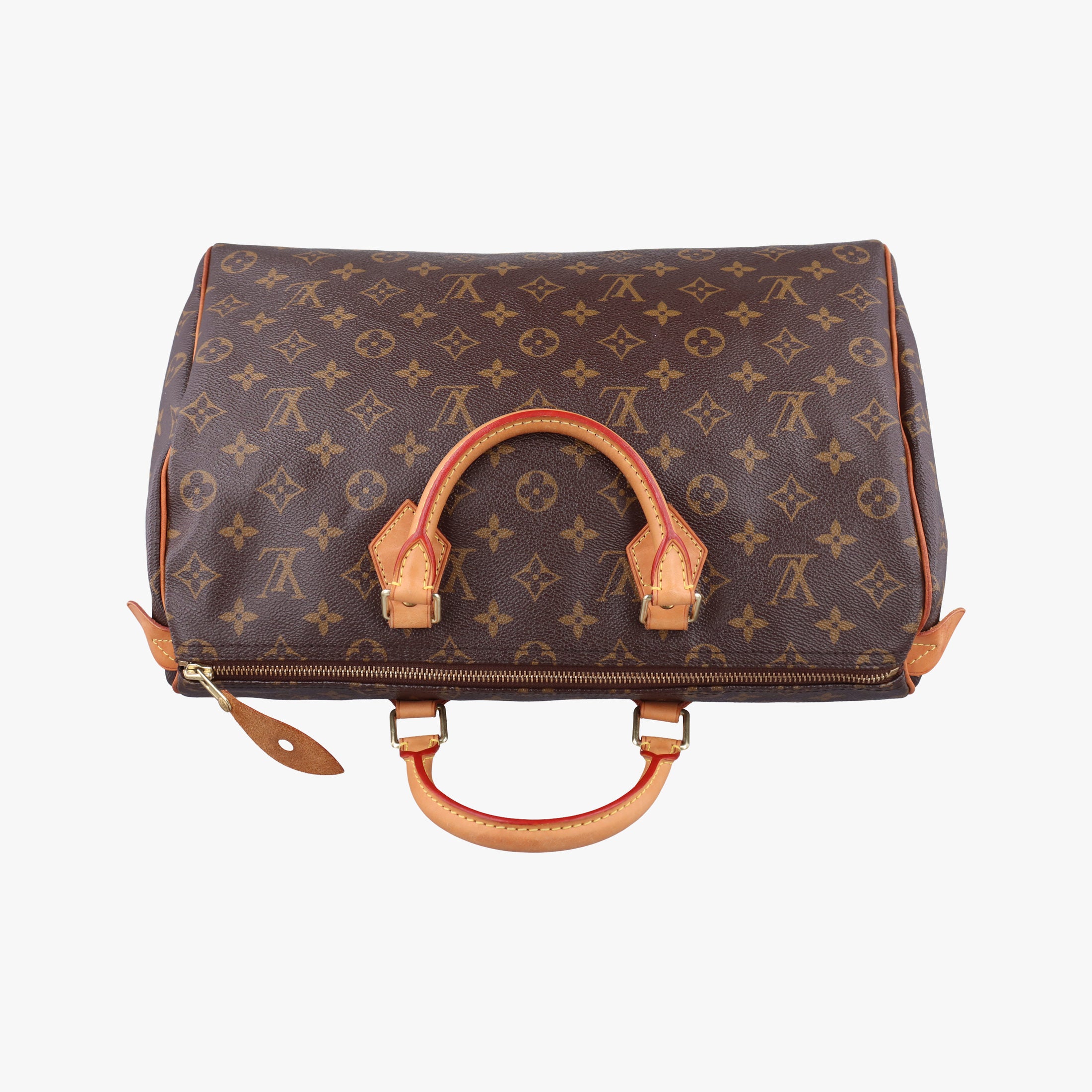 Pre-owned Louis Vuitton Speedy 35 Monogram/Brown Monogram canvas M41524 handbag | stylenewstar