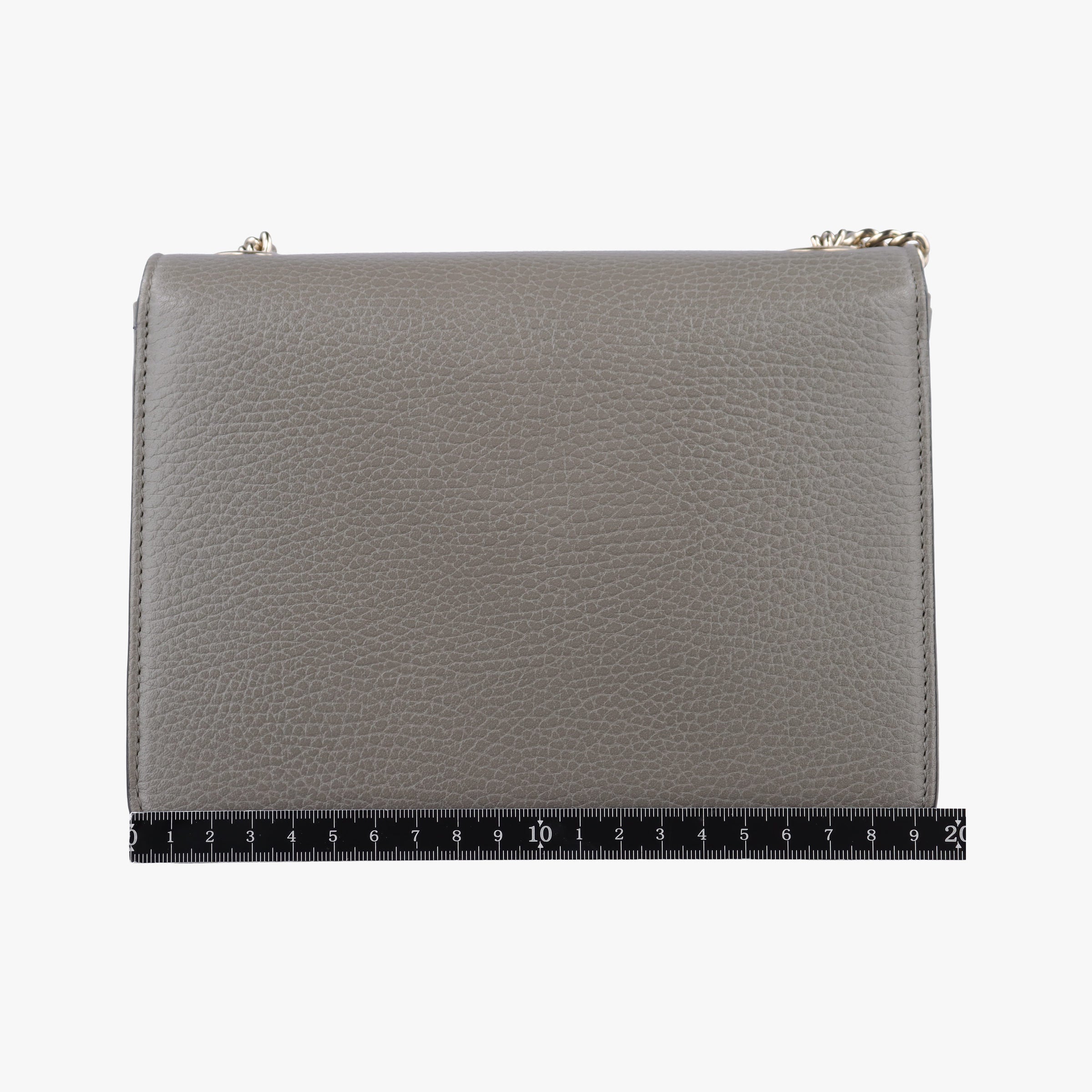 Pre-owned Gucci Interlocking G Grey Leather 510304 shoulderbag | stylenewstar
