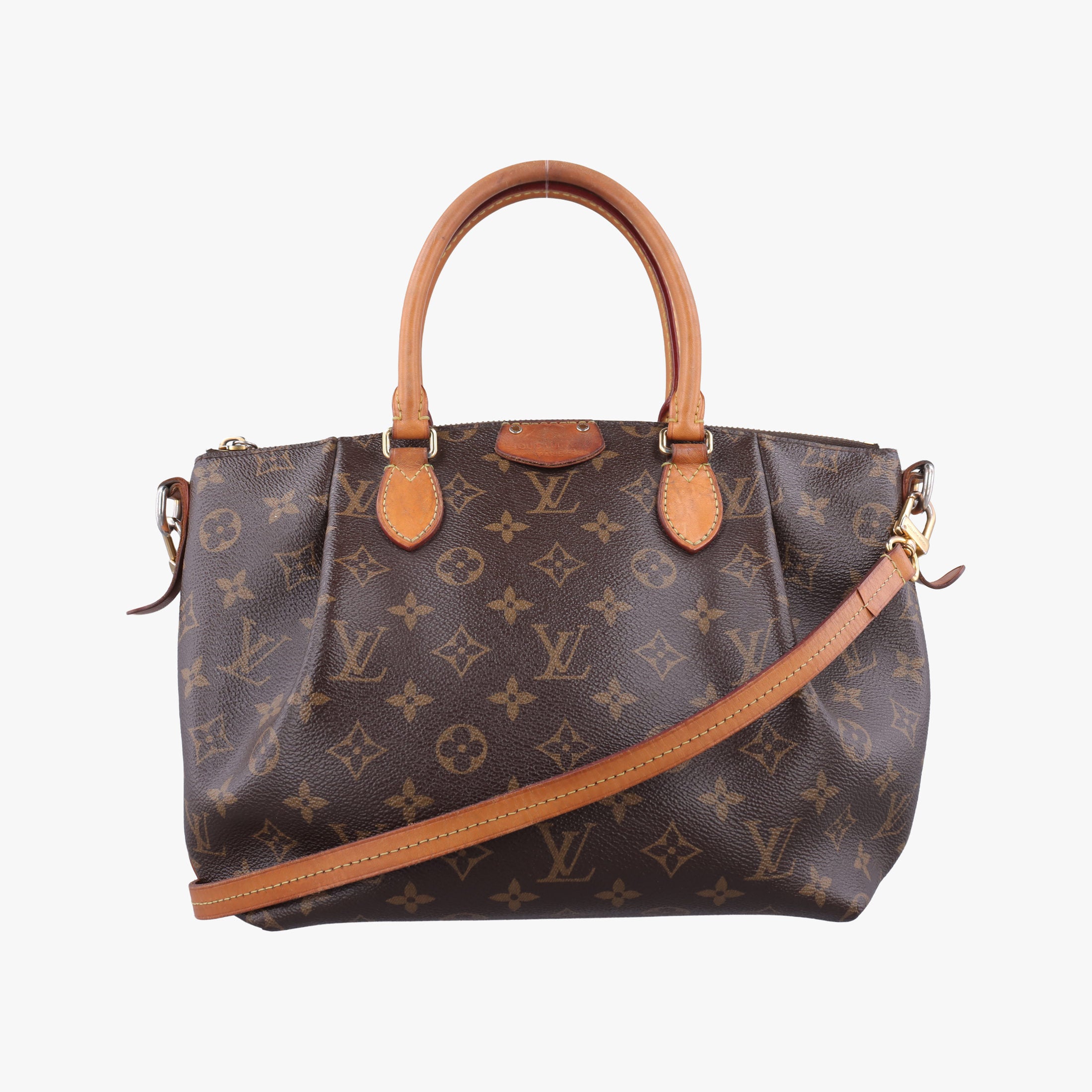 Secondhand Louis Vuitton Turen PM brown Monogram Canvas M48813 shoulderbag | stylenewstar