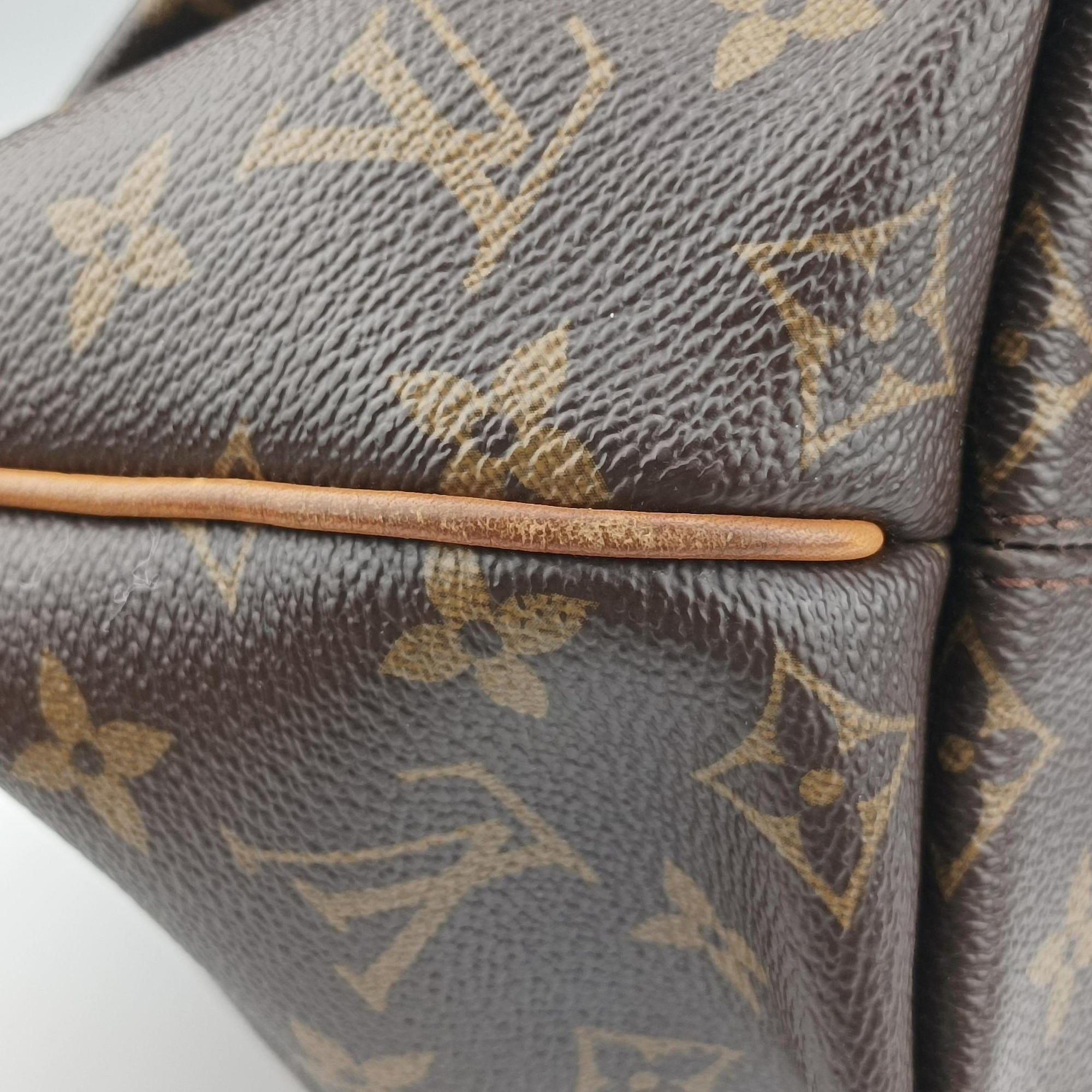 Secondhand Louis Vuitton Turen PM brown Monogram Canvas M48813 shoulderbag | stylenewstar