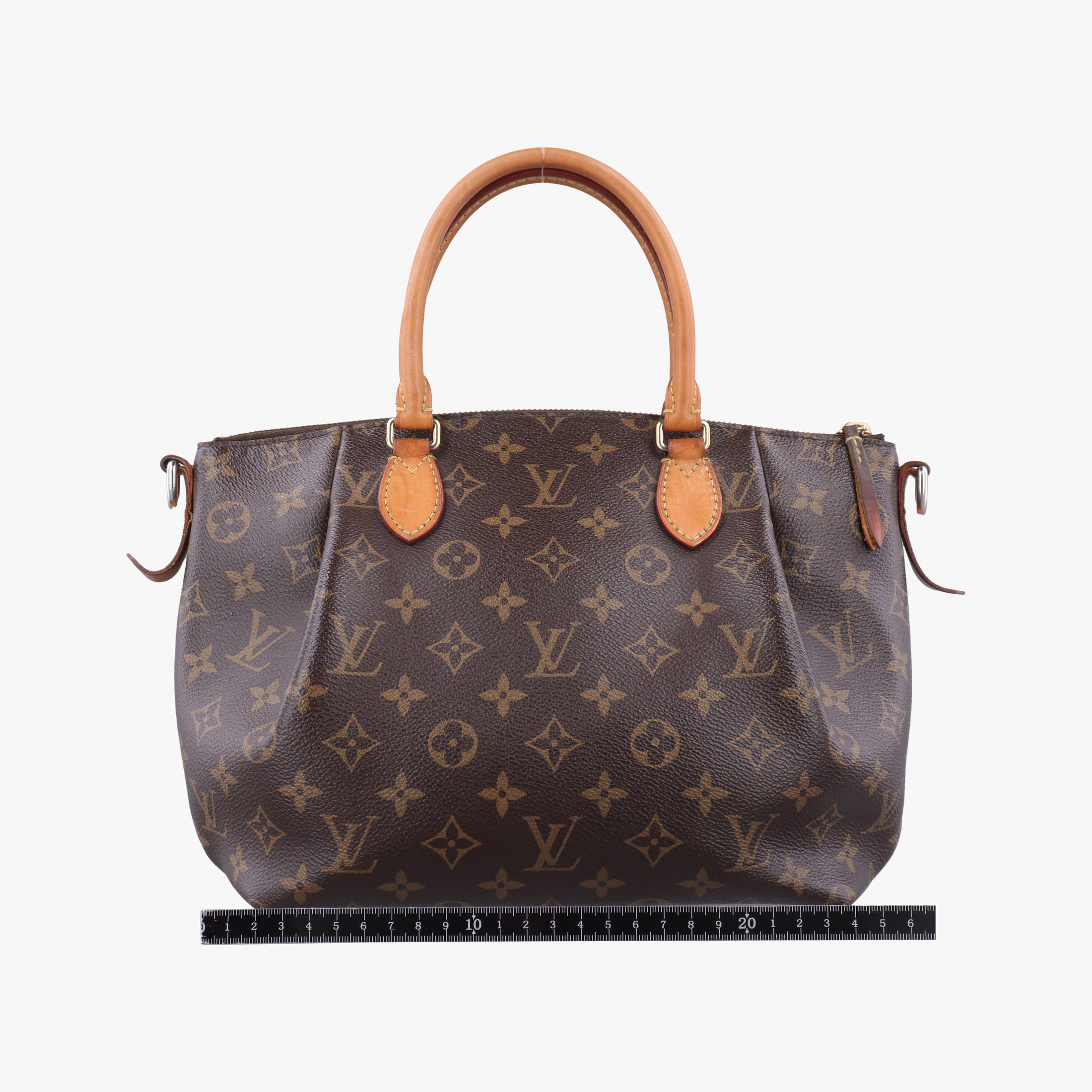 Secondhand Louis Vuitton Turen PM brown Monogram Canvas M48813 shoulderbag | stylenewstar