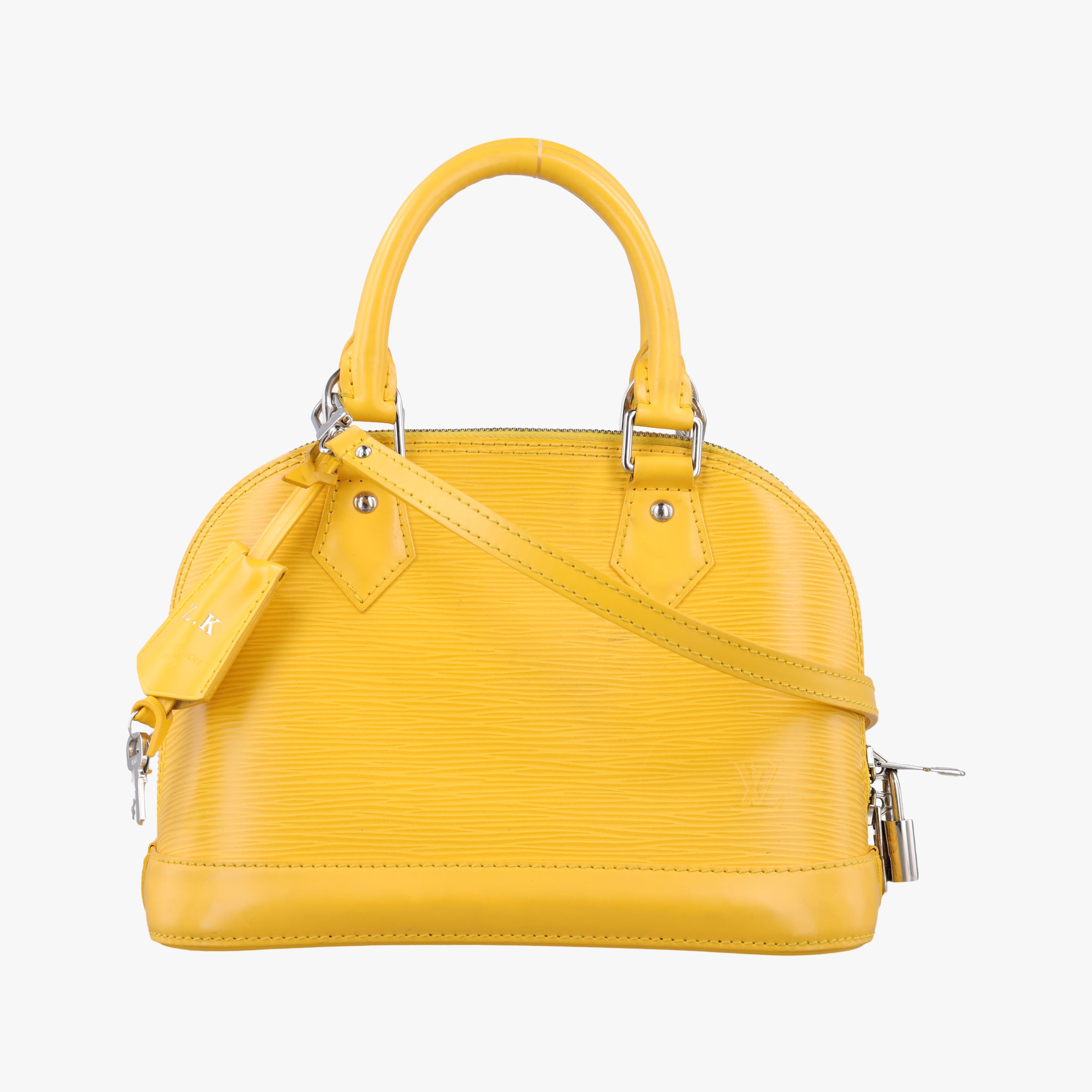 Secondhand Louis Vuitton Alma BB Citron Epi M40866 shoulderbag | stylenewstar